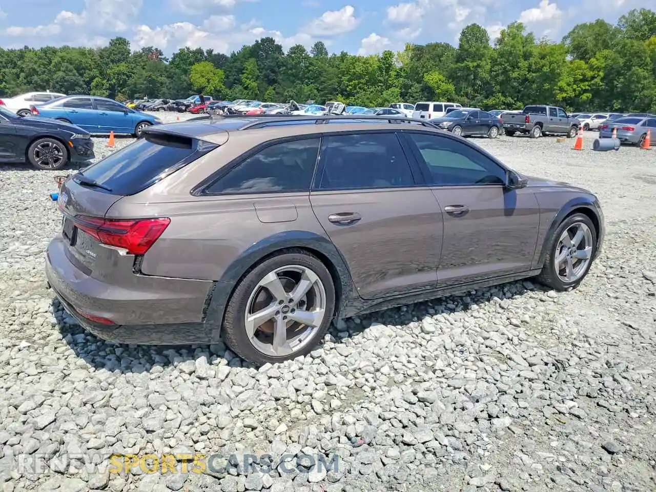 3 Photograph of a damaged car WAU92BF27MN076052 AUDI A6 2021