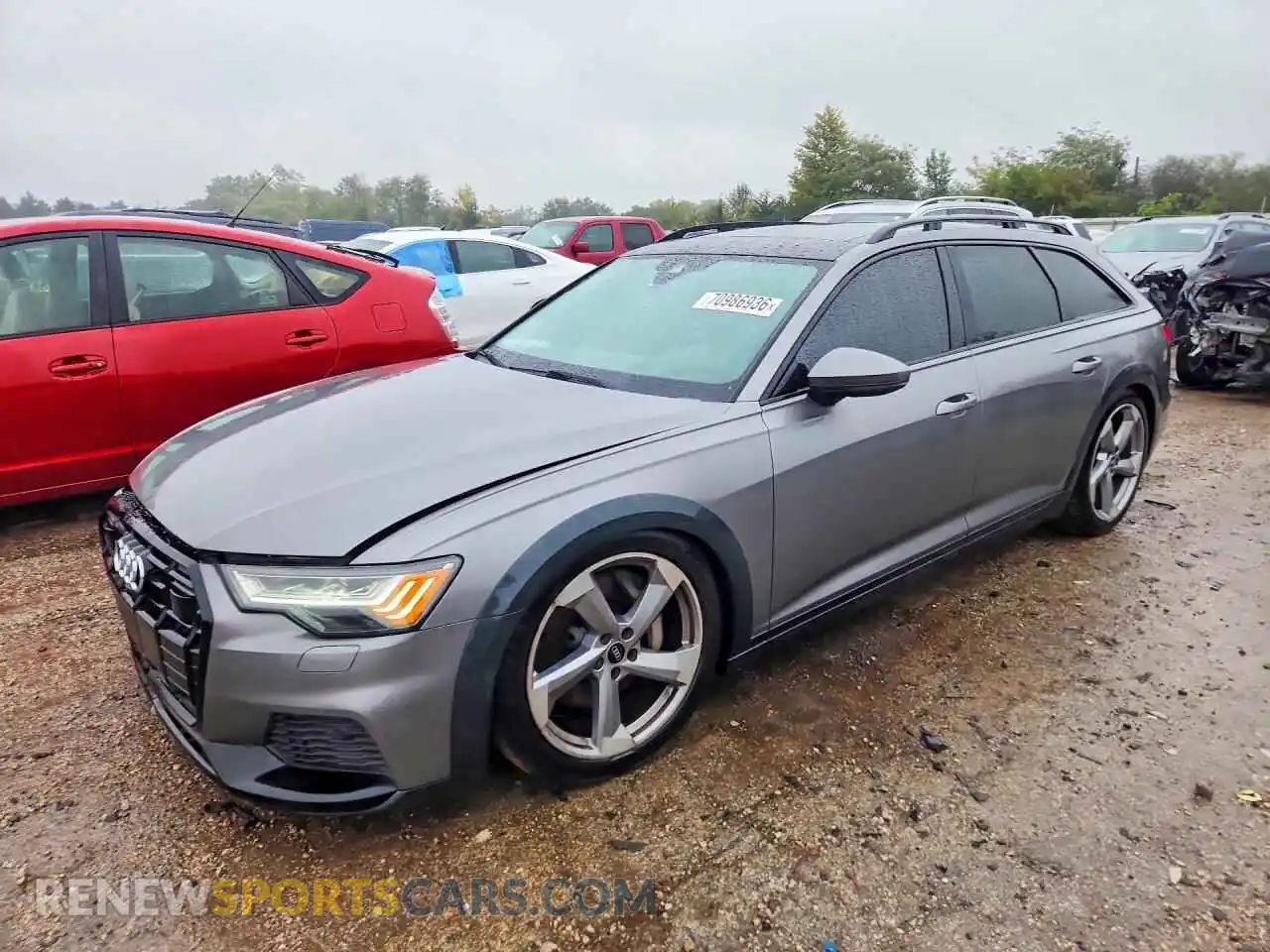 1 Photograph of a damaged car WAU92BF2XMN038833 AUDI A6 2021