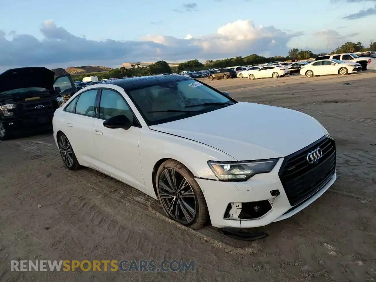 1 Photograph of a damaged car WAUD3AF26MN076206 AUDI A6 2021