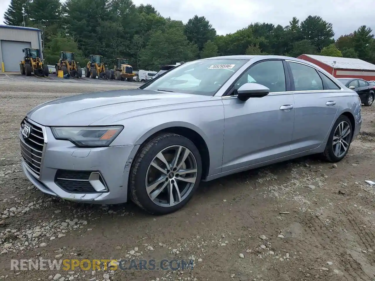 1 Photograph of a damaged car WAUD8AF26MN020512 AUDI A6 2021