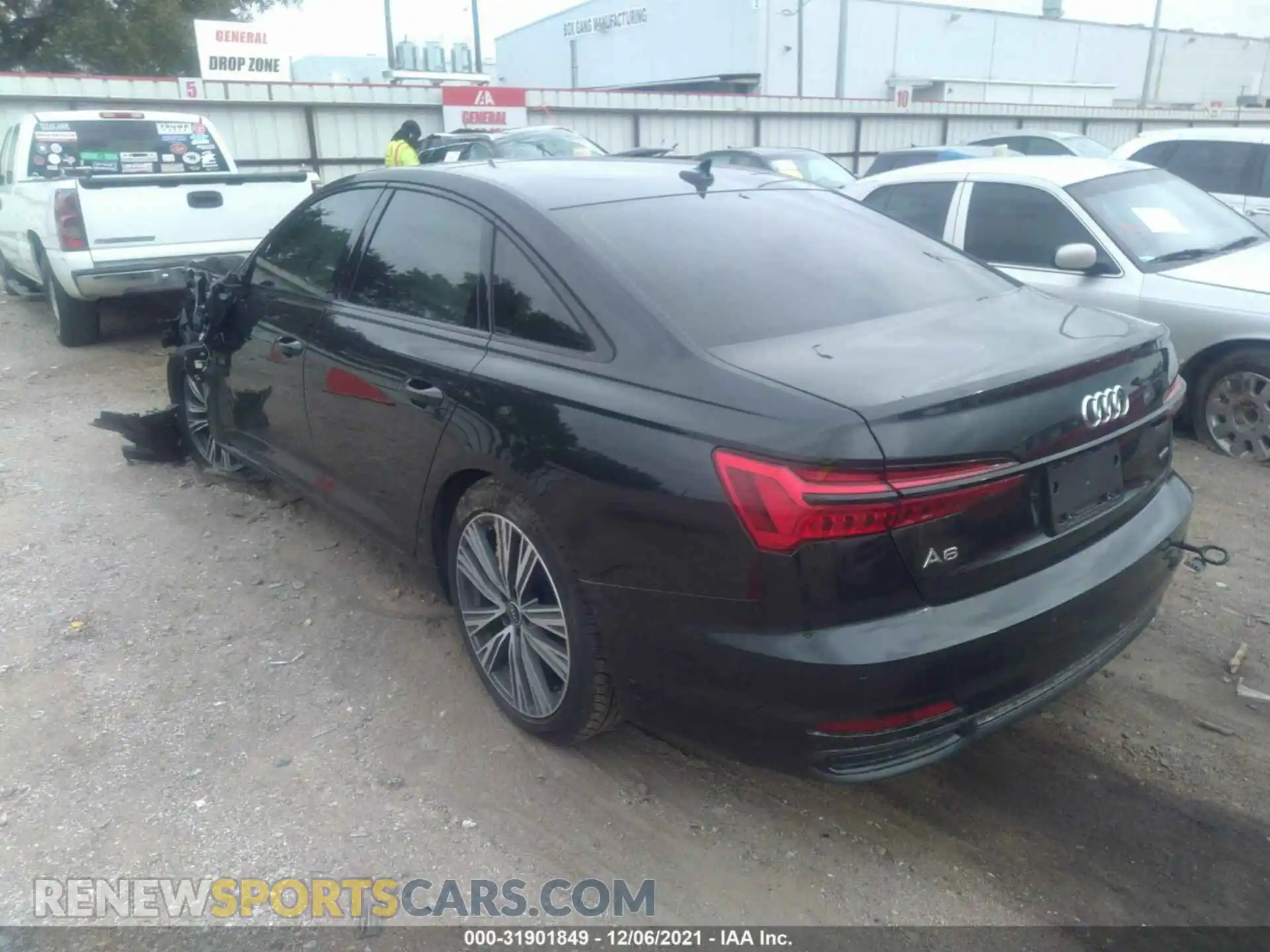 3 Photograph of a damaged car WAUD8AF2XMN033697 AUDI A6 2021