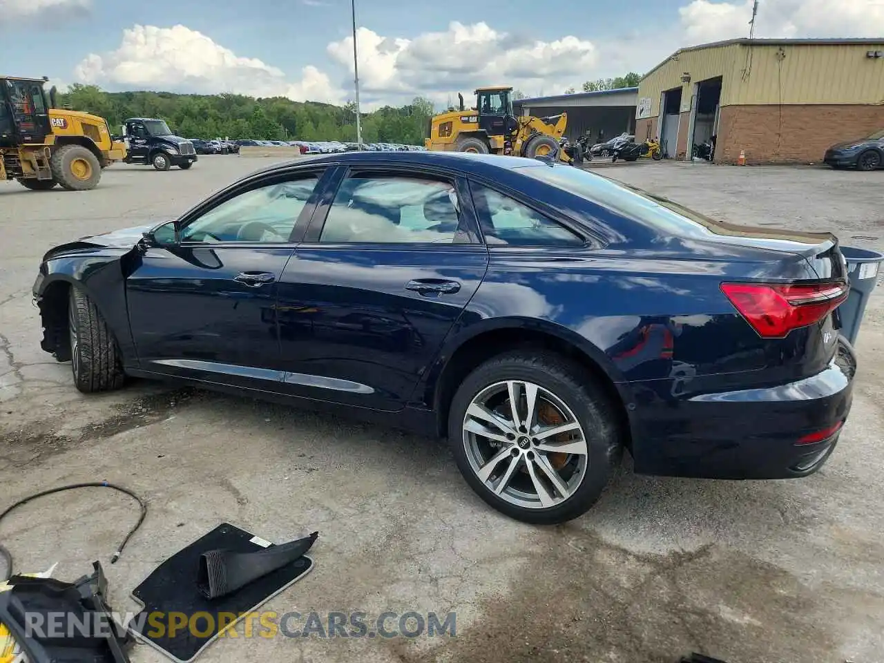 2 Photograph of a damaged car WAUE3AF20MN047062 AUDI A6 2021