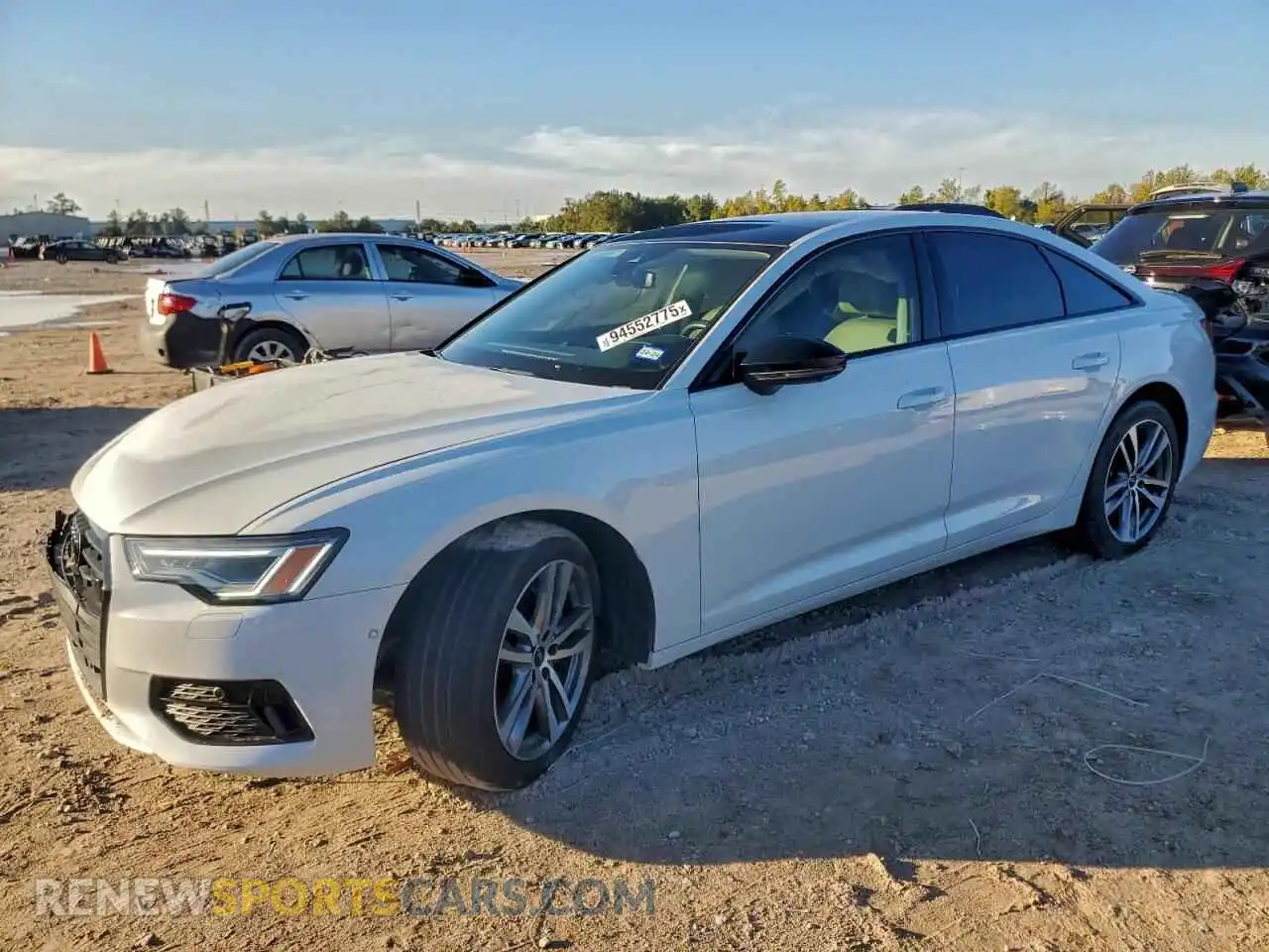 1 Photograph of a damaged car WAUE3AF20MN057042 AUDI A6 2021