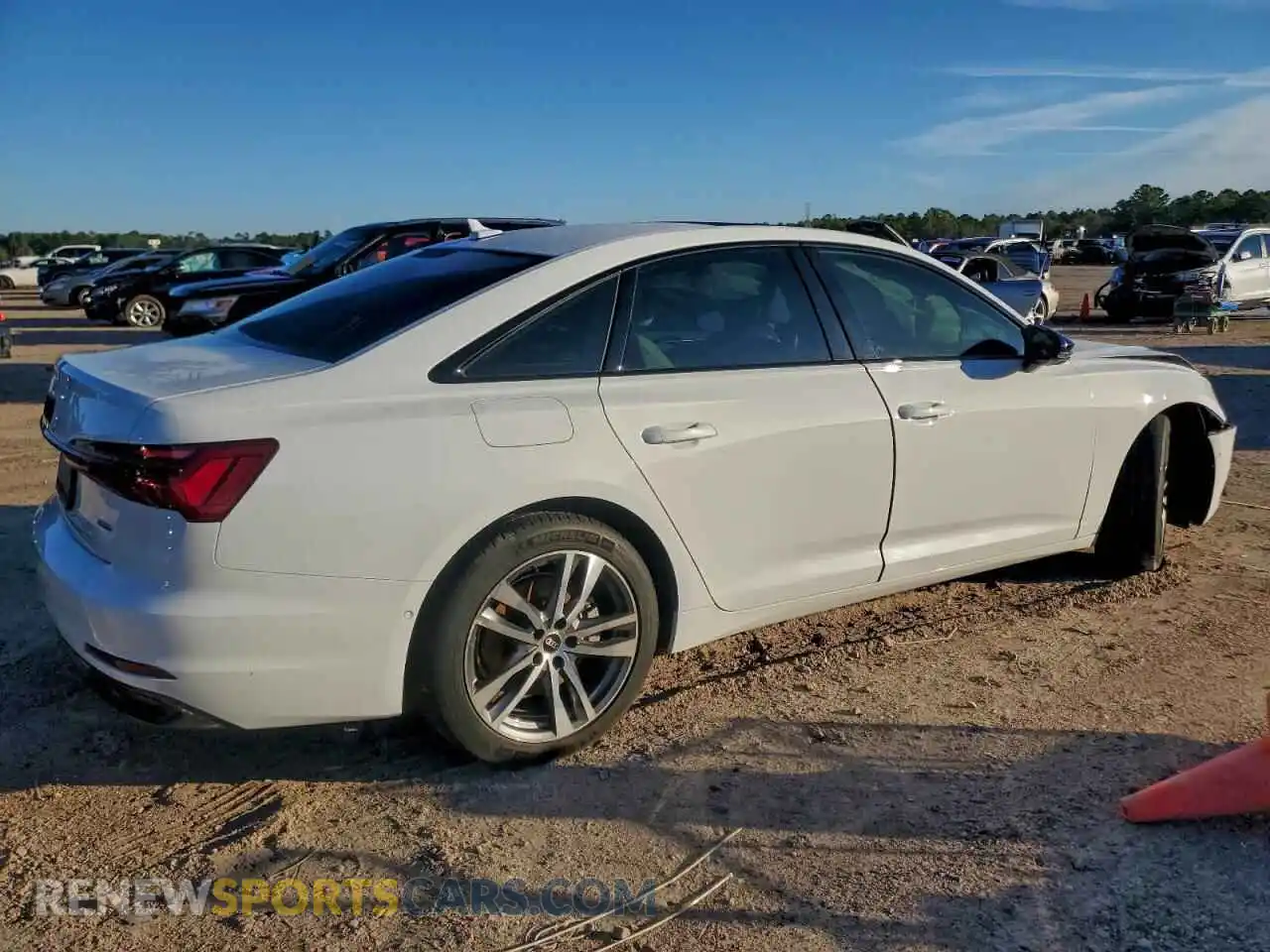 3 Photograph of a damaged car WAUE3AF20MN057042 AUDI A6 2021