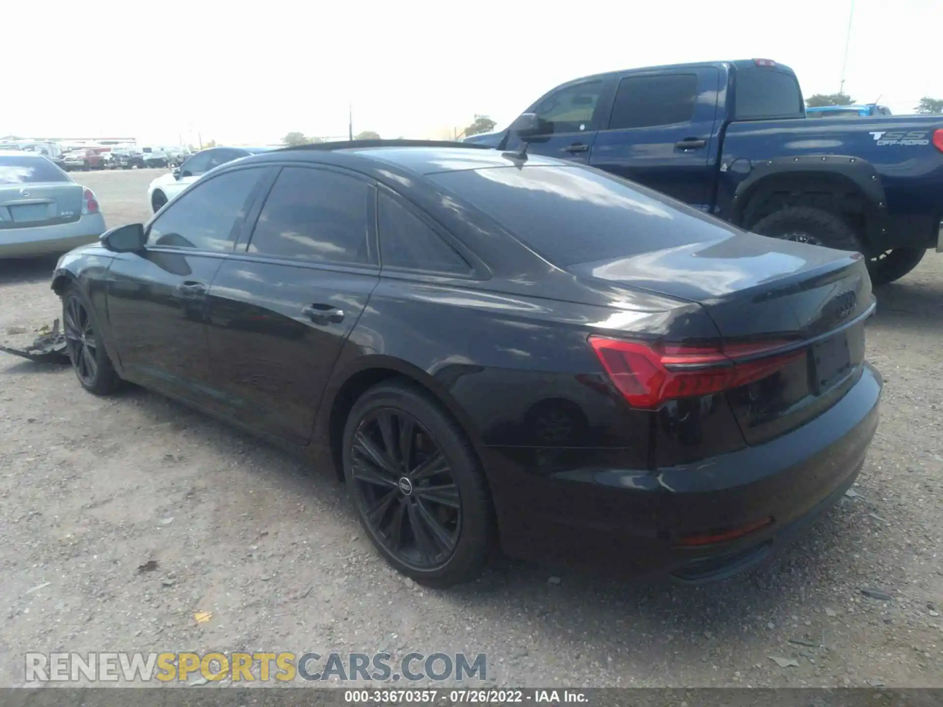 3 Photograph of a damaged car WAUE3AF20MN059132 AUDI A6 2021