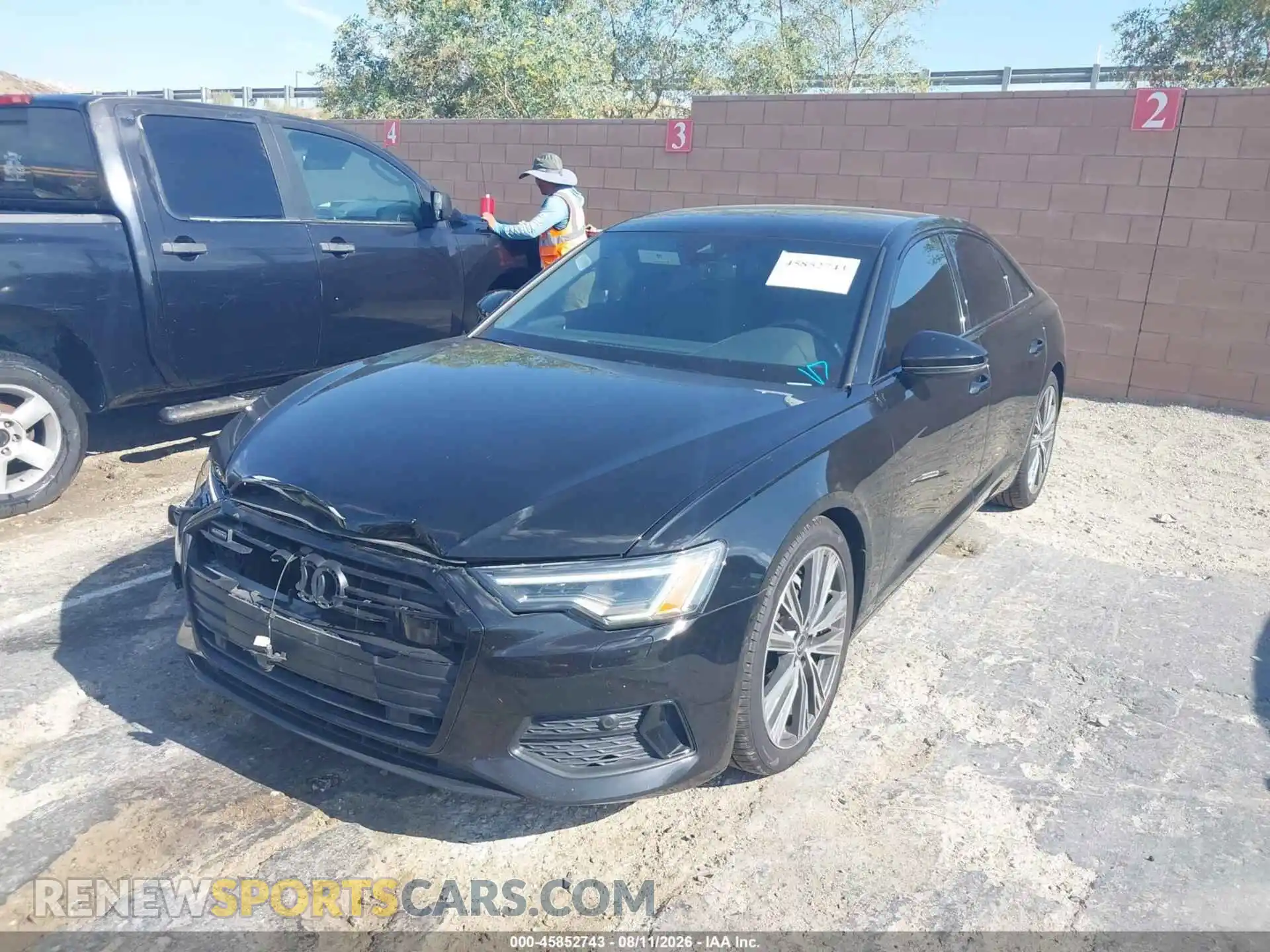 2 Фотография поврежденного автомобиля WAUE3AF22MN079463 AUDI A6 2021