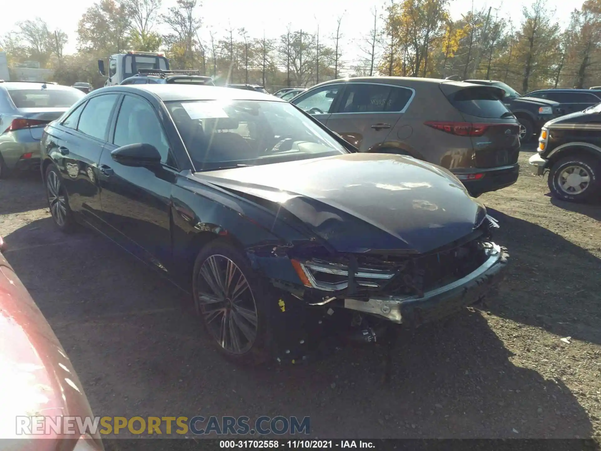 1 Photograph of a damaged car WAUE3AF26MN045655 AUDI A6 2021