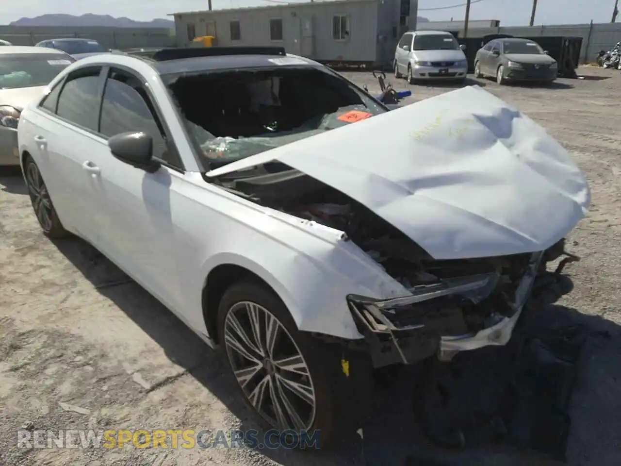 1 Photograph of a damaged car WAUE3AF28MN058861 AUDI A6 2021