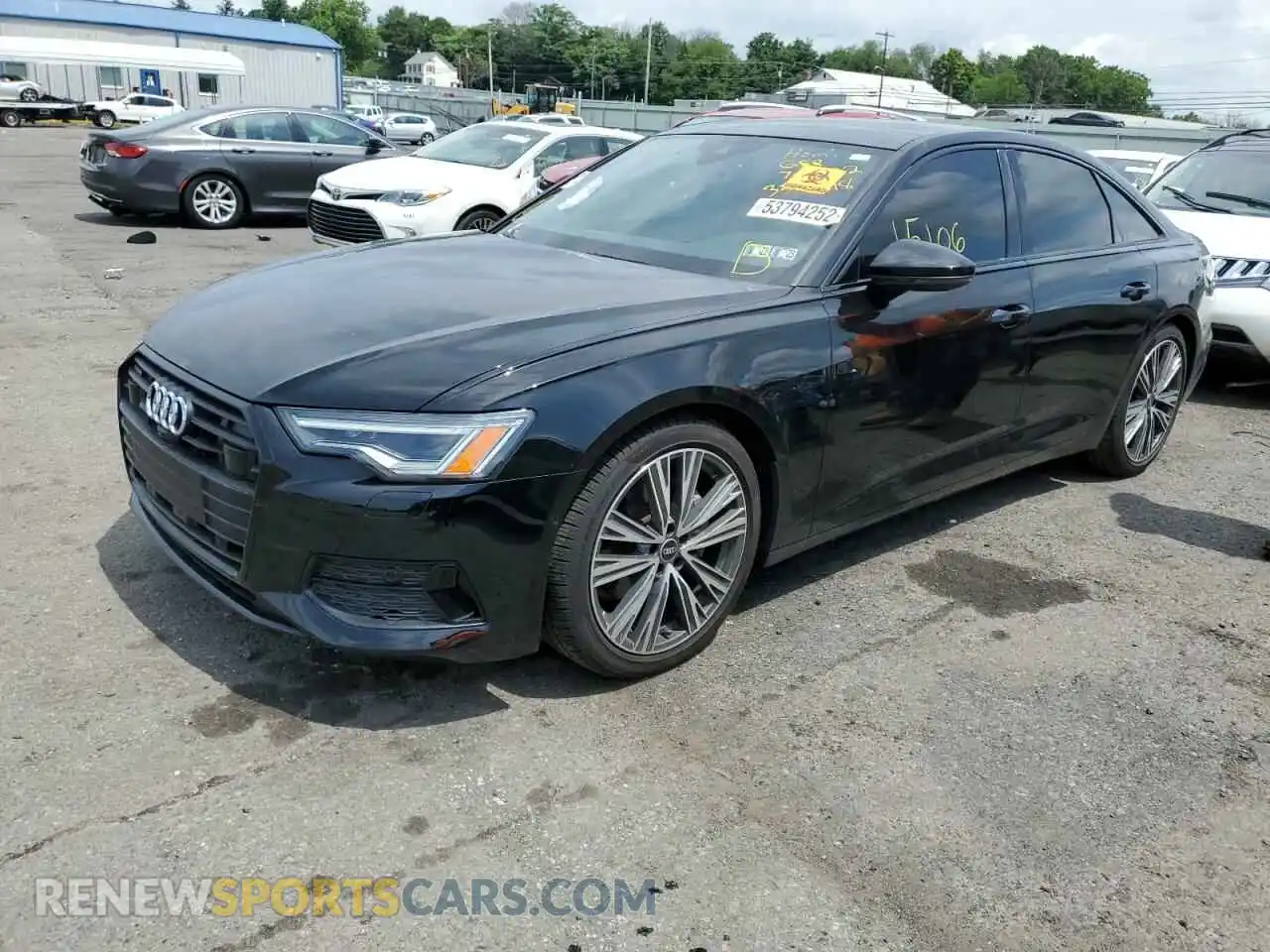 2 Photograph of a damaged car WAUE3AF29MN047819 AUDI A6 2021