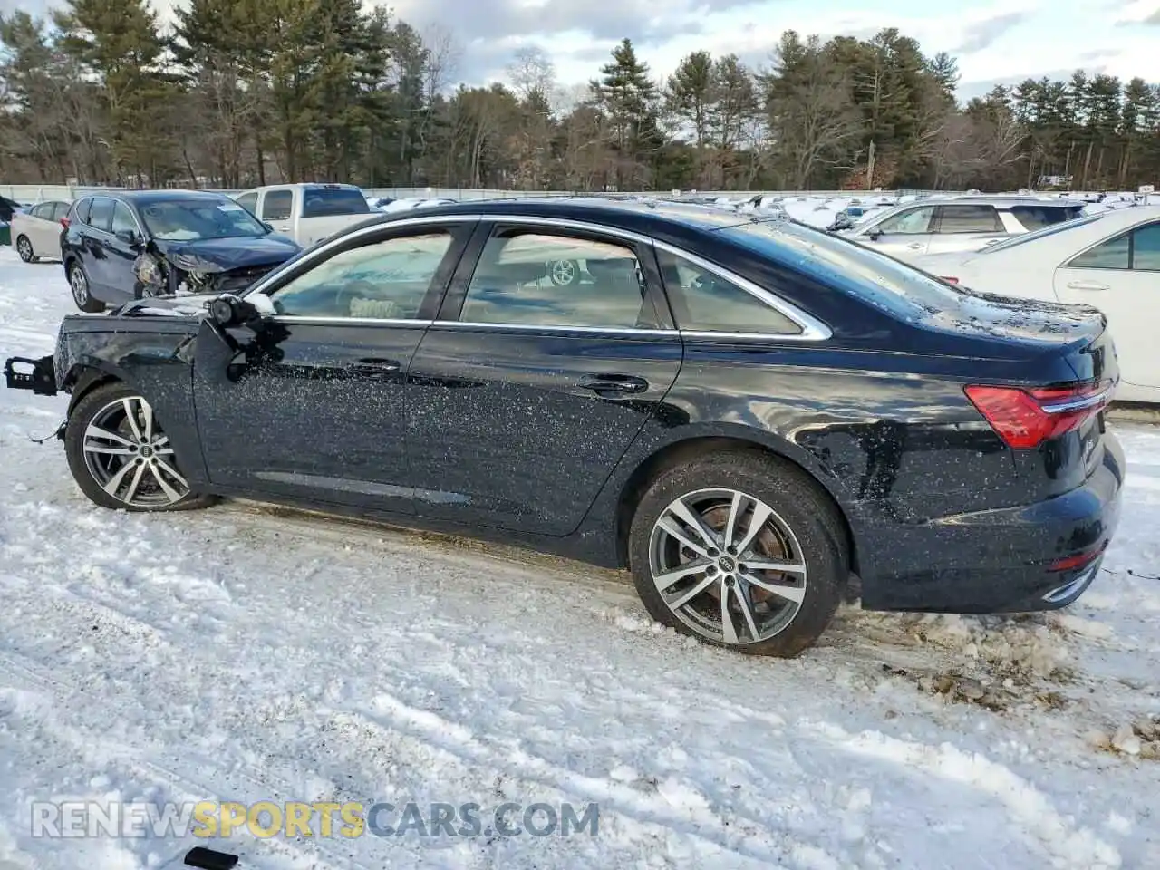 2 Photograph of a damaged car WAUE8AF26MN015525 AUDI A6 2021