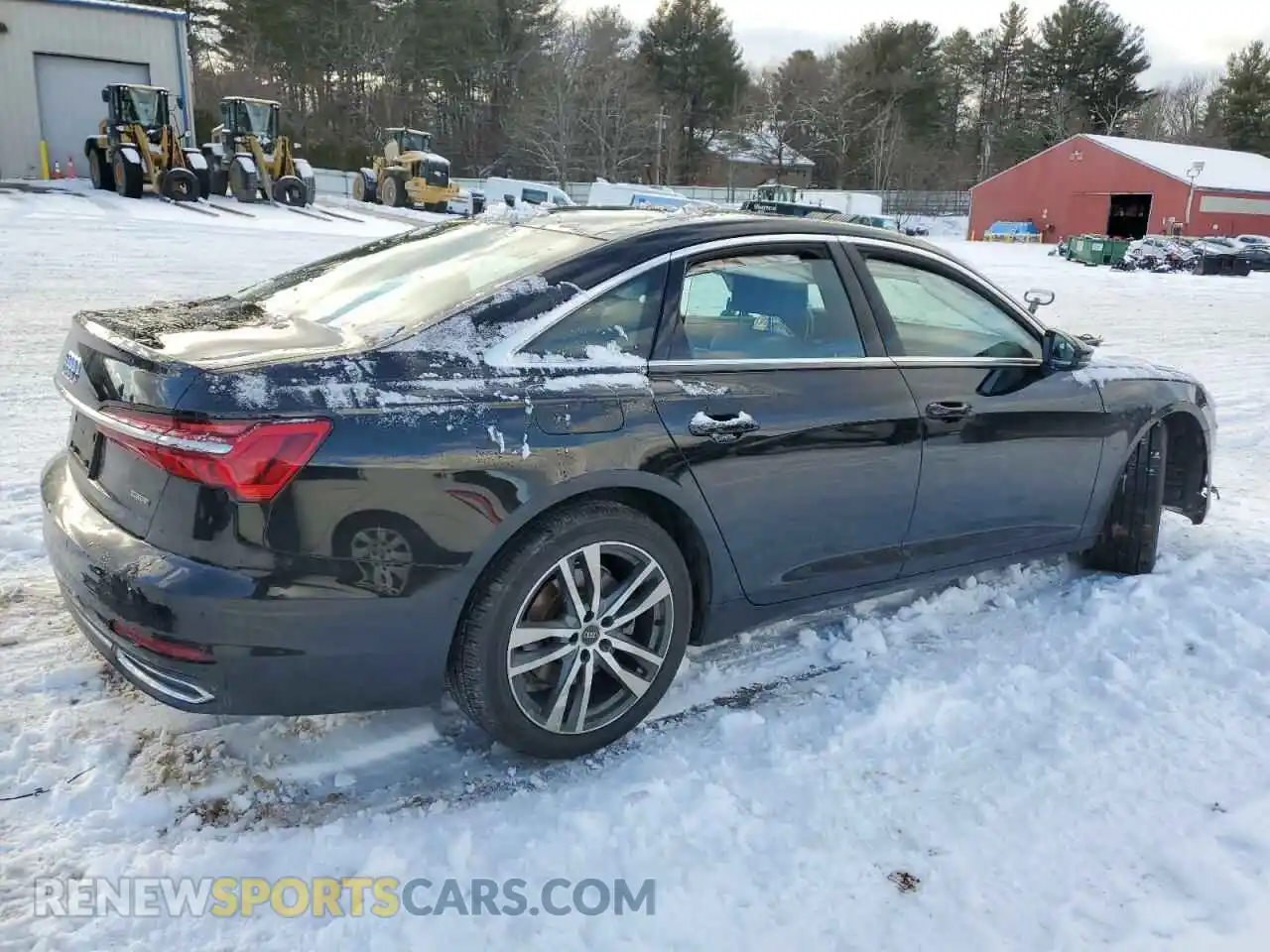 3 Photograph of a damaged car WAUE8AF26MN015525 AUDI A6 2021