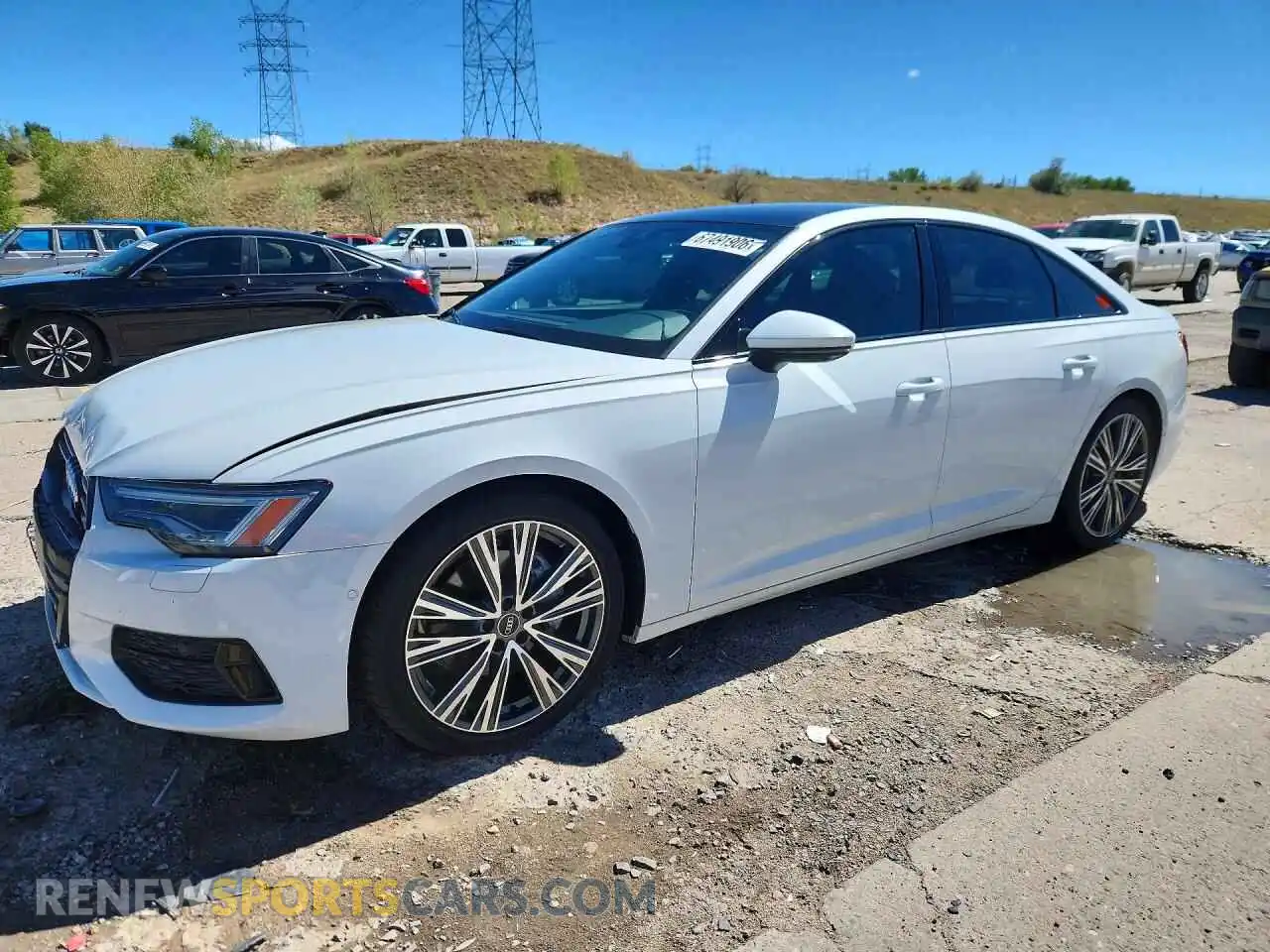 1 Фотография поврежденного автомобиля WAUE8AF26MN032664 AUDI A6 2021