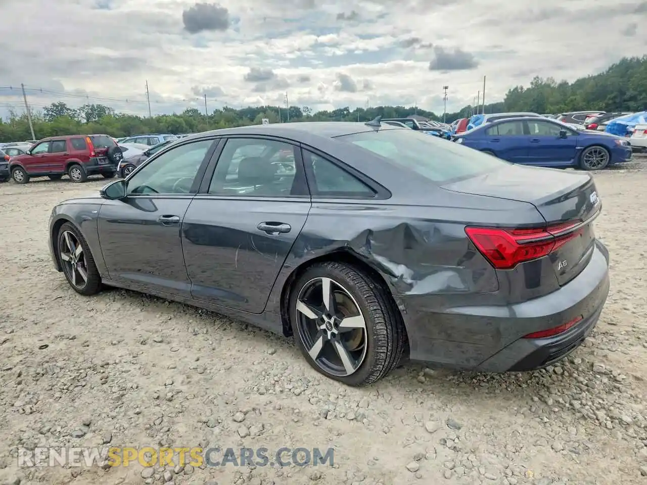 2 Photograph of a damaged car WAUK2AF26MN016596 AUDI A6 2021