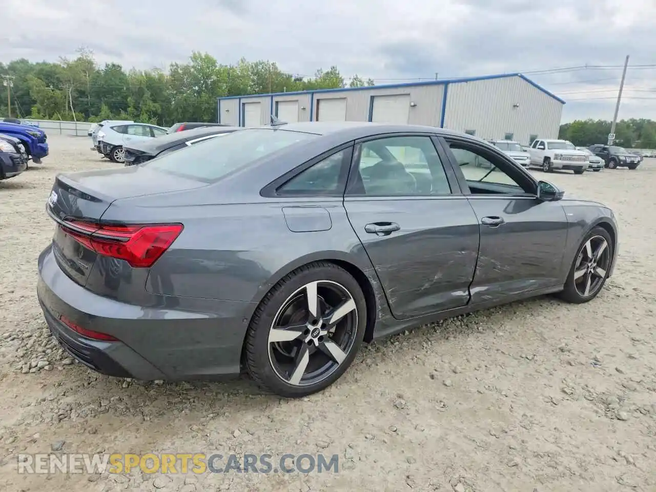 3 Photograph of a damaged car WAUK2AF26MN016596 AUDI A6 2021