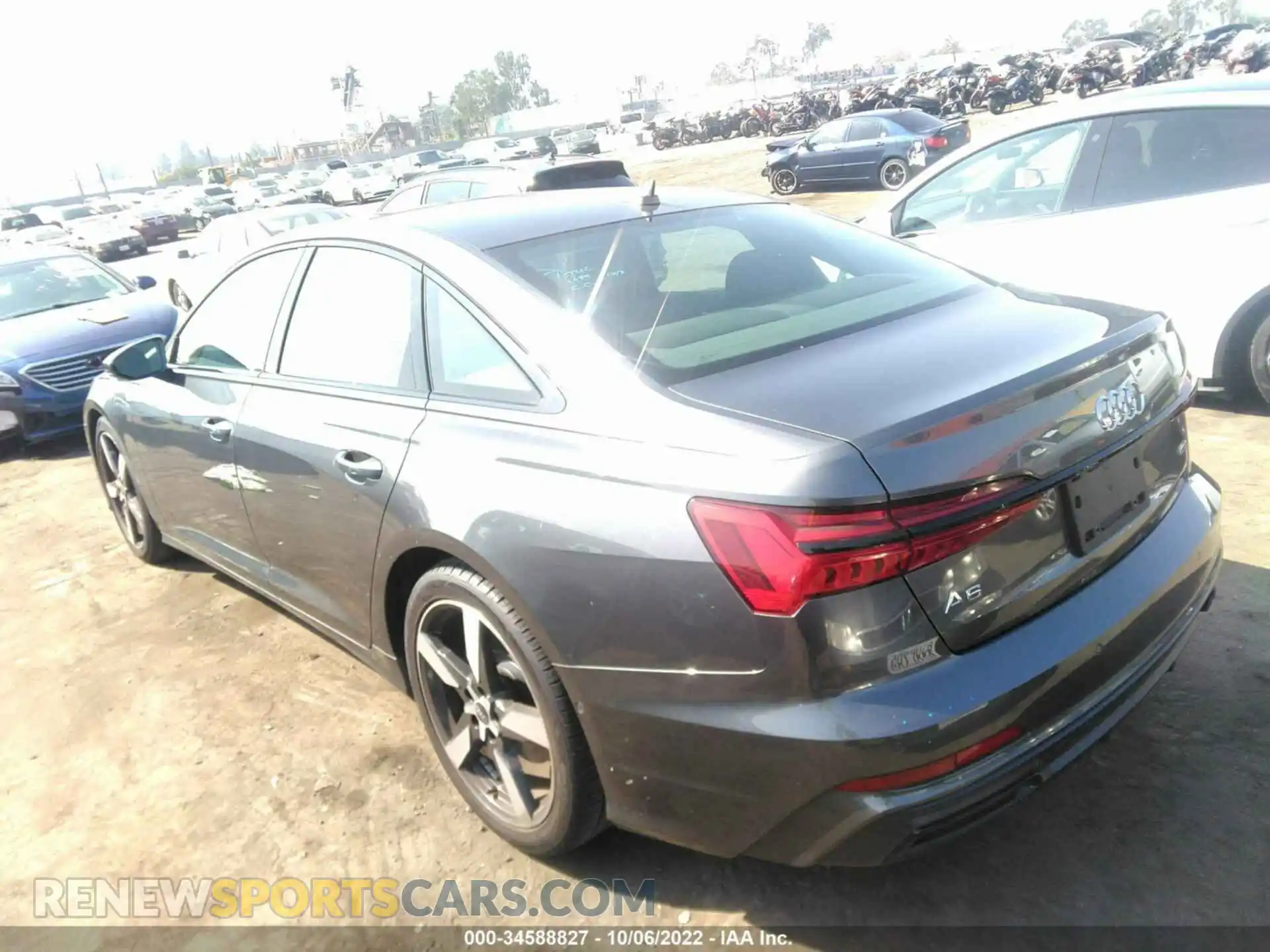 3 Photograph of a damaged car WAUK2AF26MN027677 AUDI A6 2021