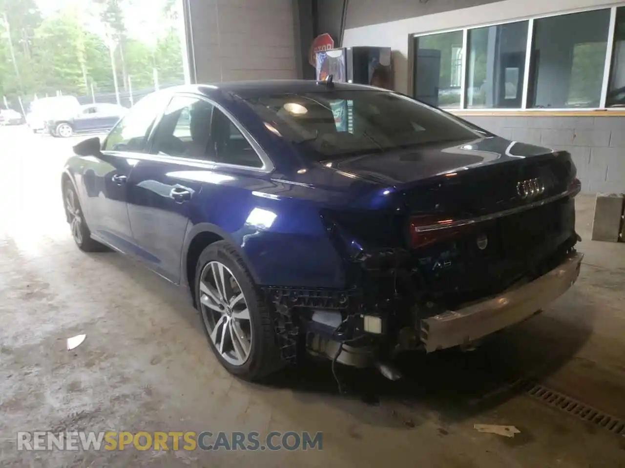 3 Photograph of a damaged car WAUL2AF21MN039157 AUDI A6 2021