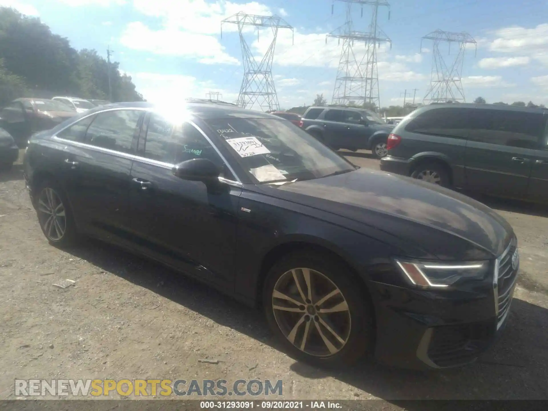 1 Photograph of a damaged car WAUL2AF24MN024121 AUDI A6 2021