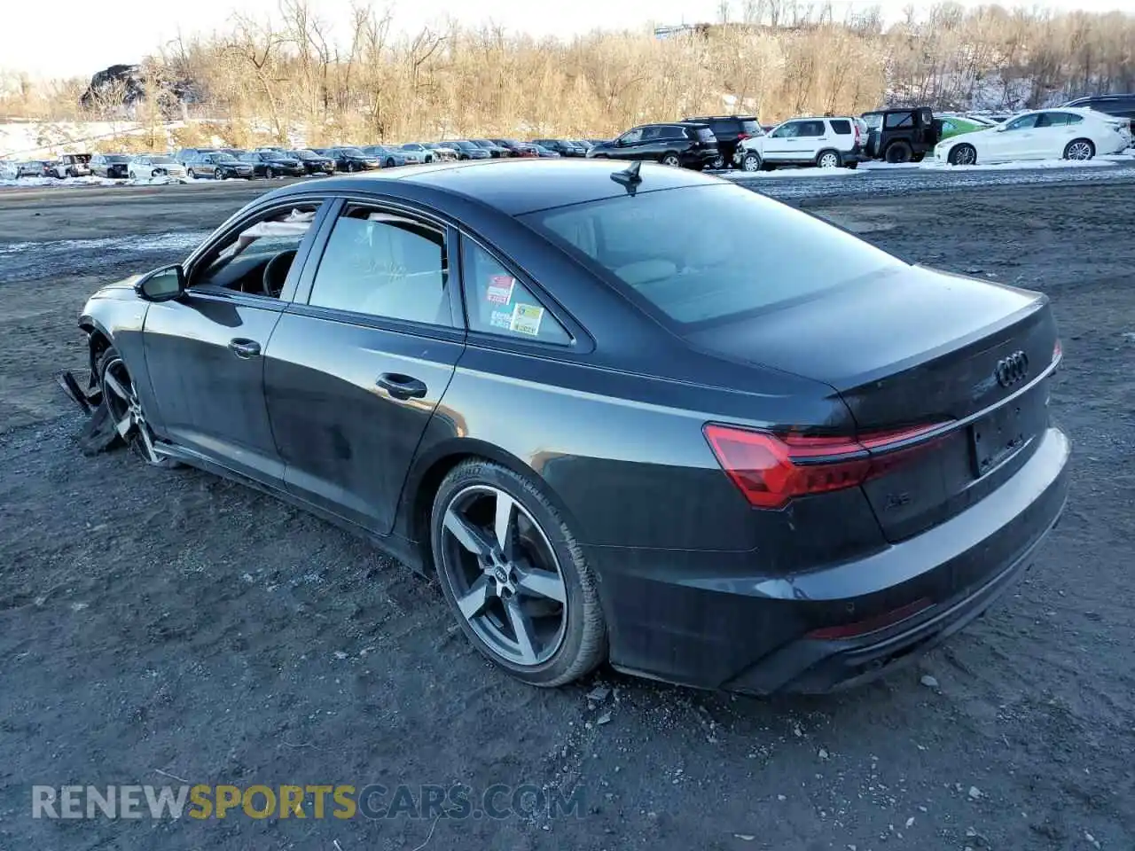 2 Photograph of a damaged car WAUL2AF26MN050140 AUDI A6 2021