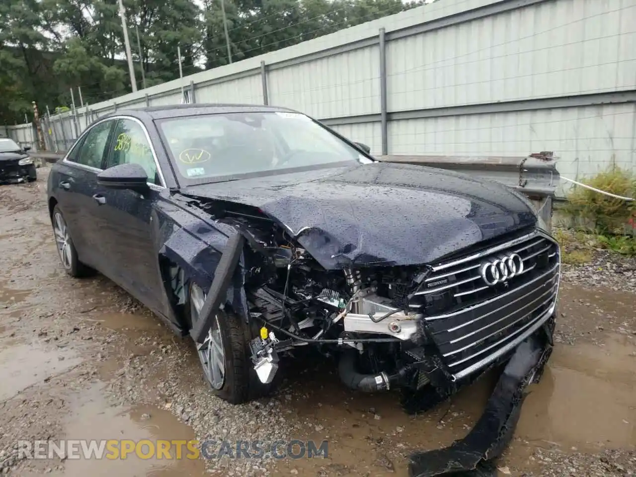 1 Photograph of a damaged car WAUL2AF27MN031466 AUDI A6 2021