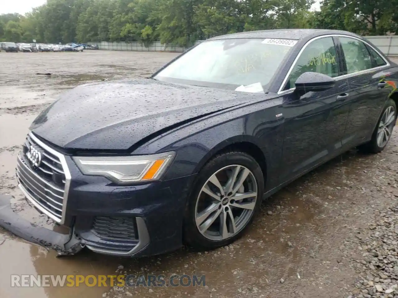 2 Photograph of a damaged car WAUL2AF27MN031466 AUDI A6 2021