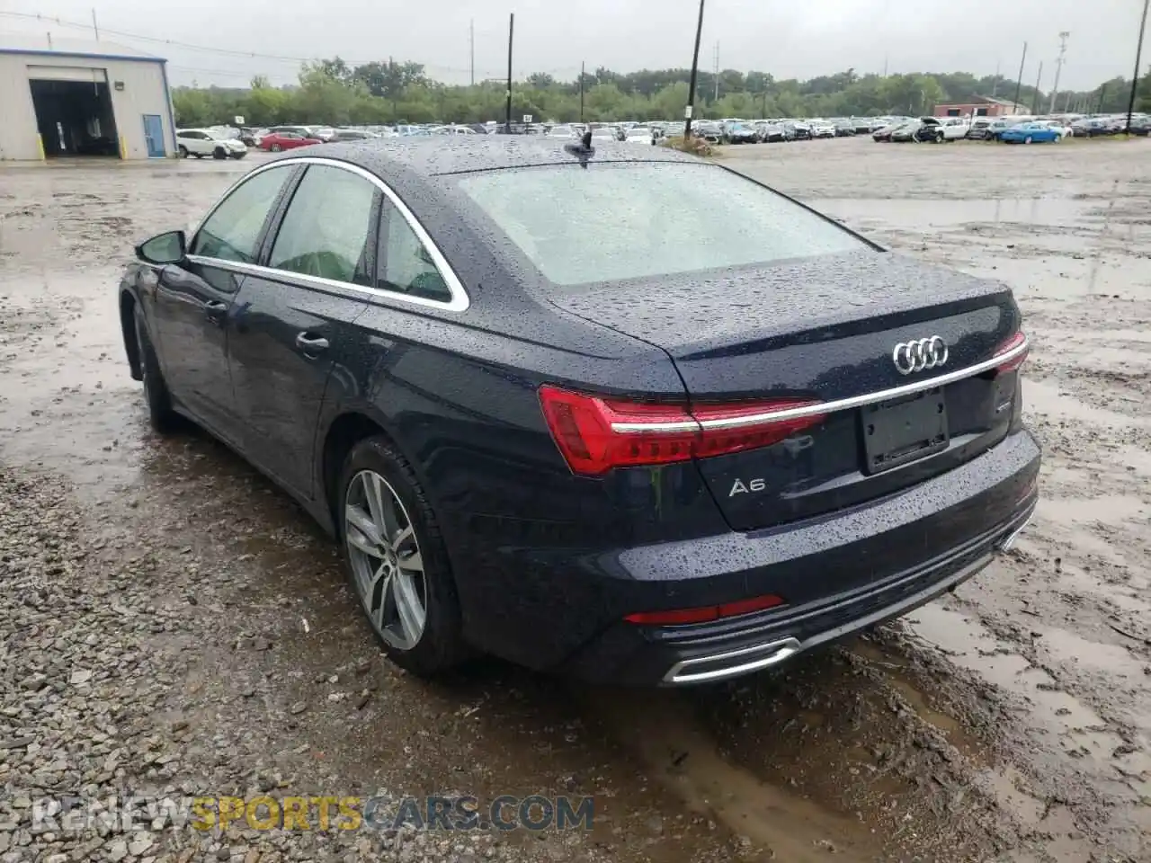 3 Photograph of a damaged car WAUL2AF27MN031466 AUDI A6 2021