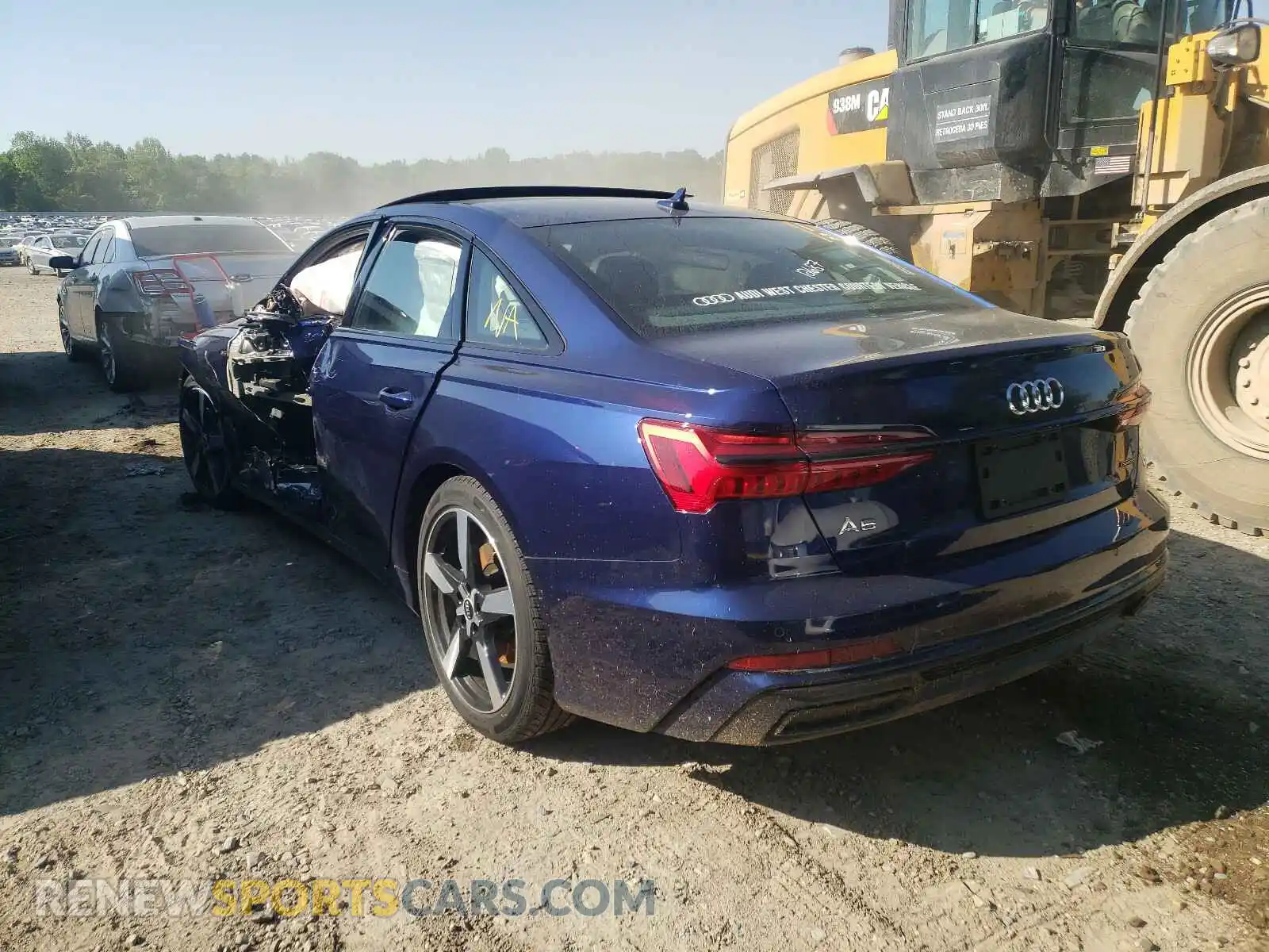 3 Photograph of a damaged car WAUL2AF2XMN019019 AUDI A6 2021