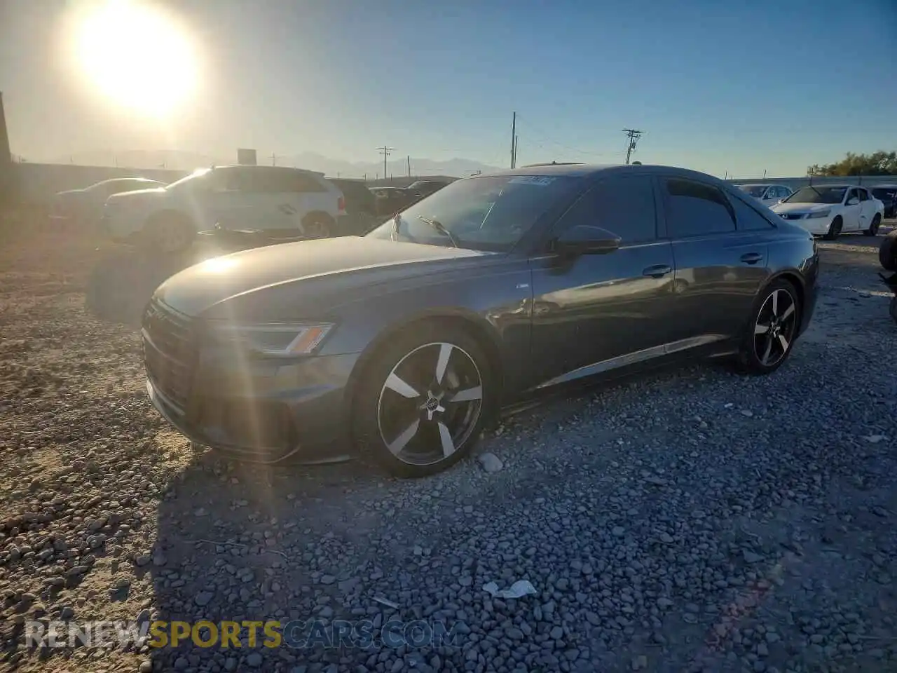 1 Фотография поврежденного автомобиля WAUL2AF2XMN056331 AUDI A6 2021