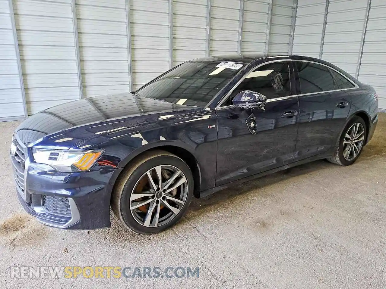 1 Фотография поврежденного автомобиля WAUM2AF20MN046346 AUDI A6 2021