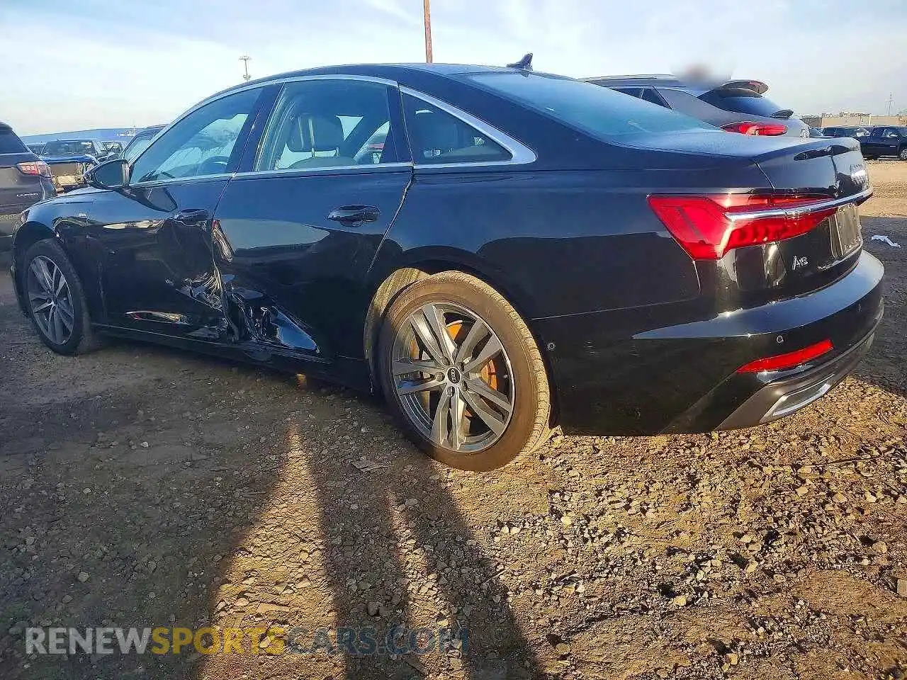 2 Photograph of a damaged car WAUM2AF28MN037992 AUDI A6 2021
