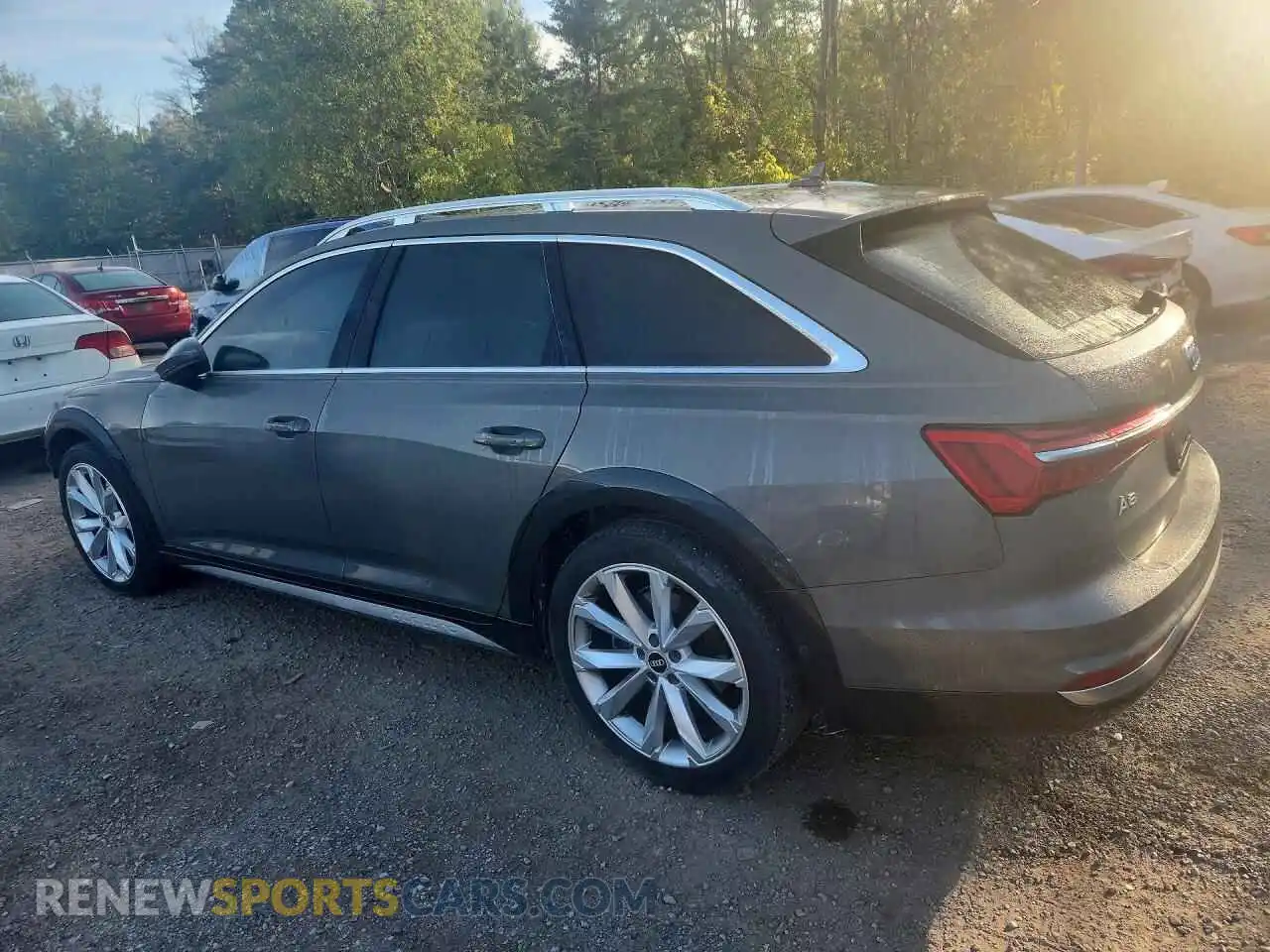 2 fotografías del automóvil dañado WAU92BF25NN009662 AUDI A6 2022