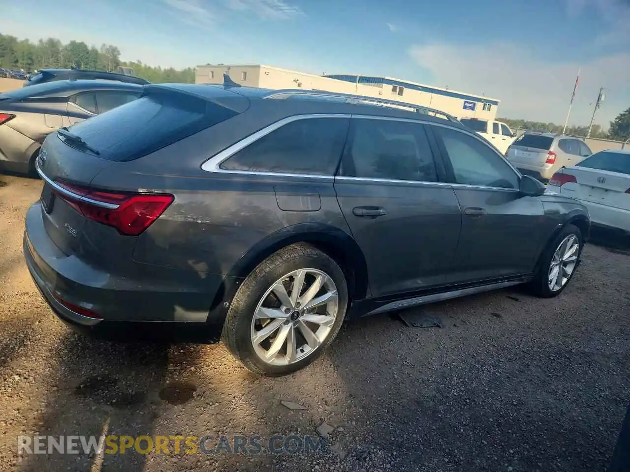3 fotografías del automóvil dañado WAU92BF25NN009662 AUDI A6 2022