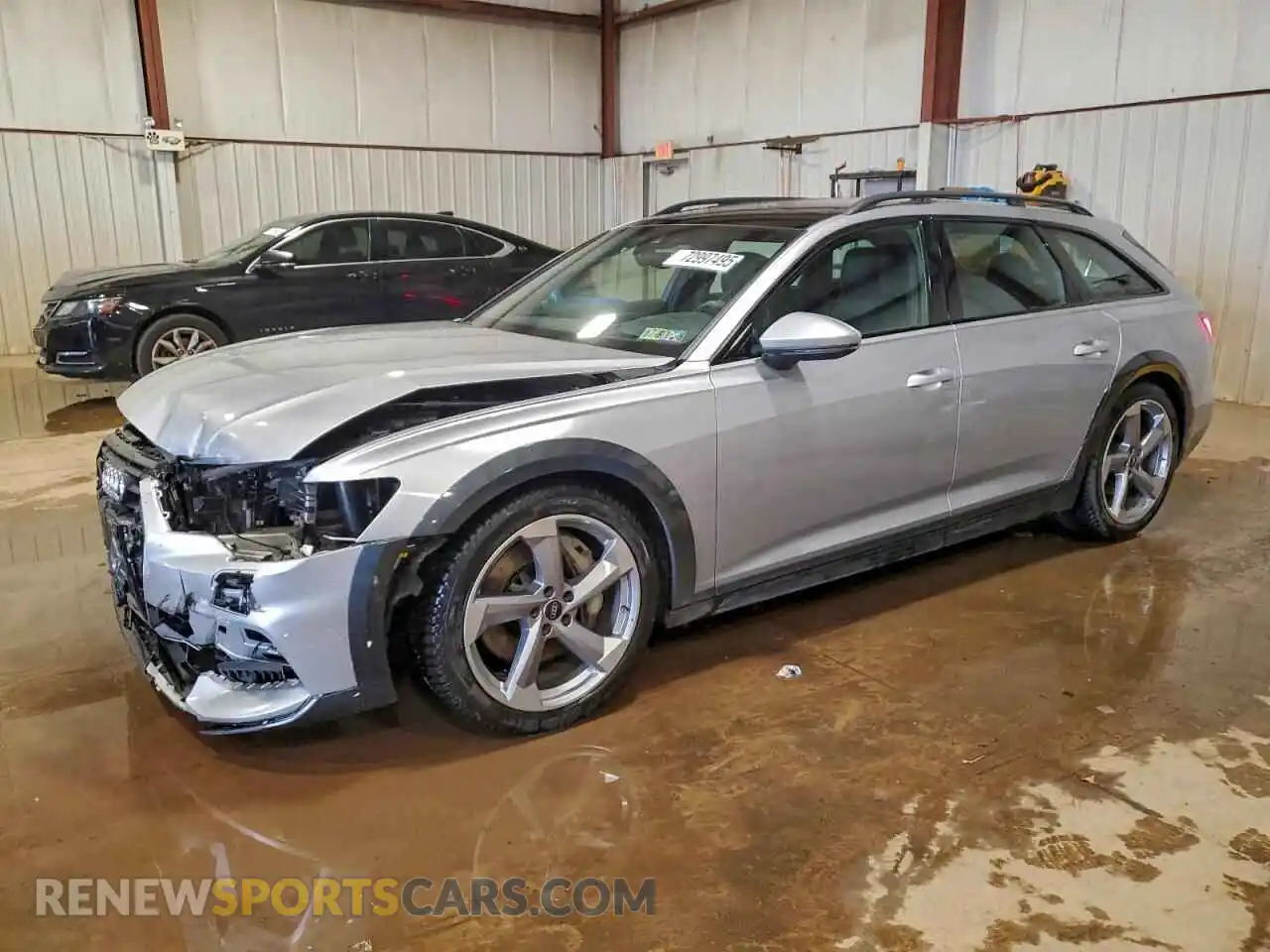 1 Photograph of a damaged car WAU92BF25NN033265 AUDI A6 2022