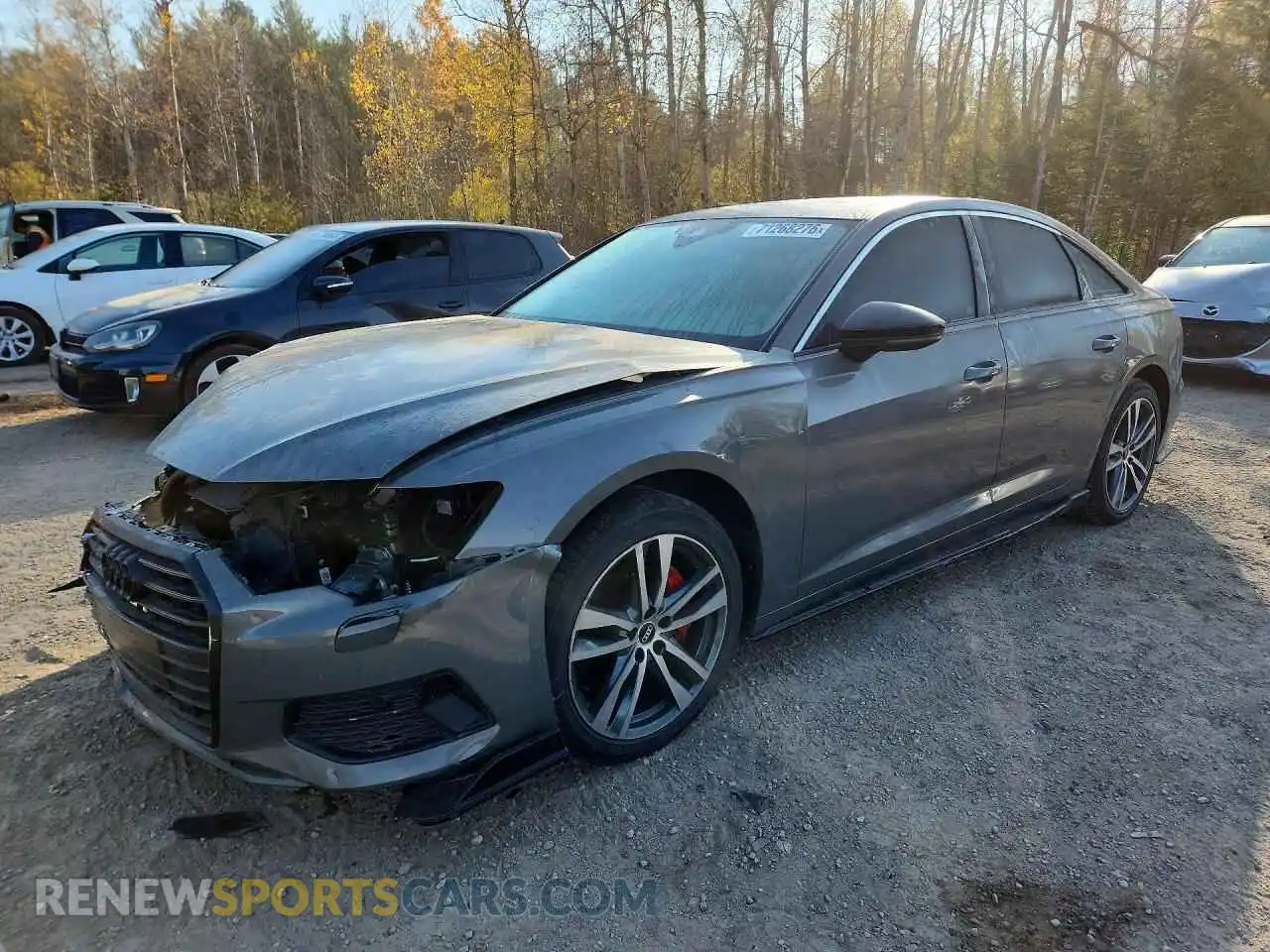 1 fotografías del automóvil dañado WAUD3AF24NN016183 AUDI A6 2022