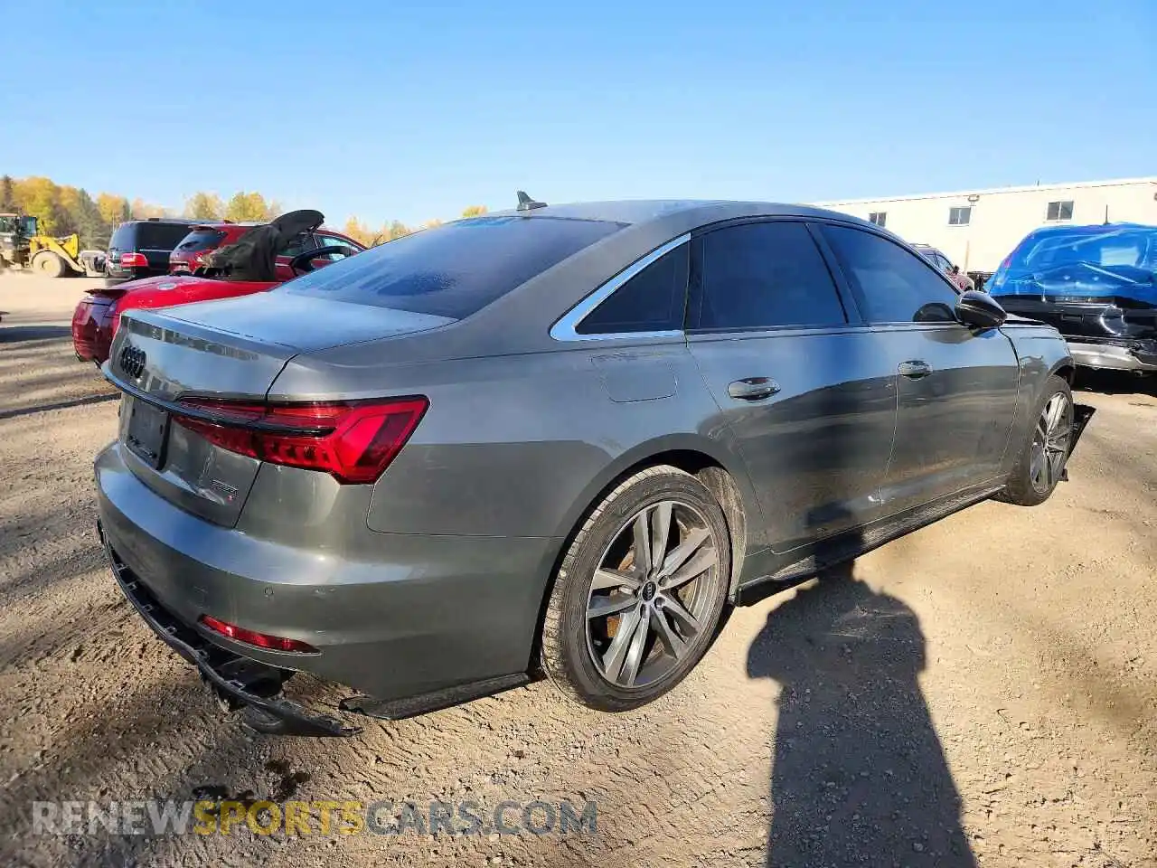 3 fotografías del automóvil dañado WAUD3AF24NN016183 AUDI A6 2022