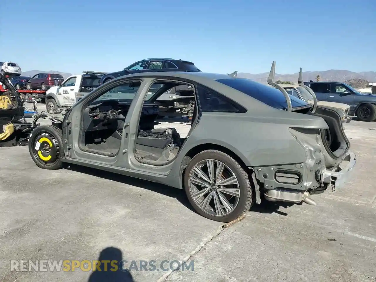 2 Photograph of a damaged car WAUD3BF21NN064293 AUDI A6 2022