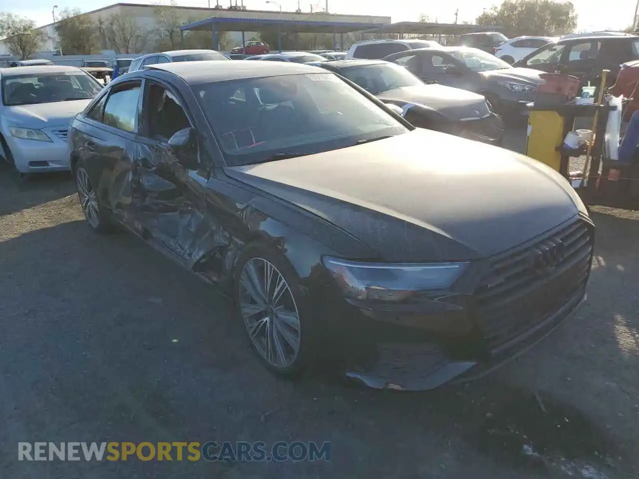 1 Photograph of a damaged car WAUD3BF22NN033019 AUDI A6 2022
