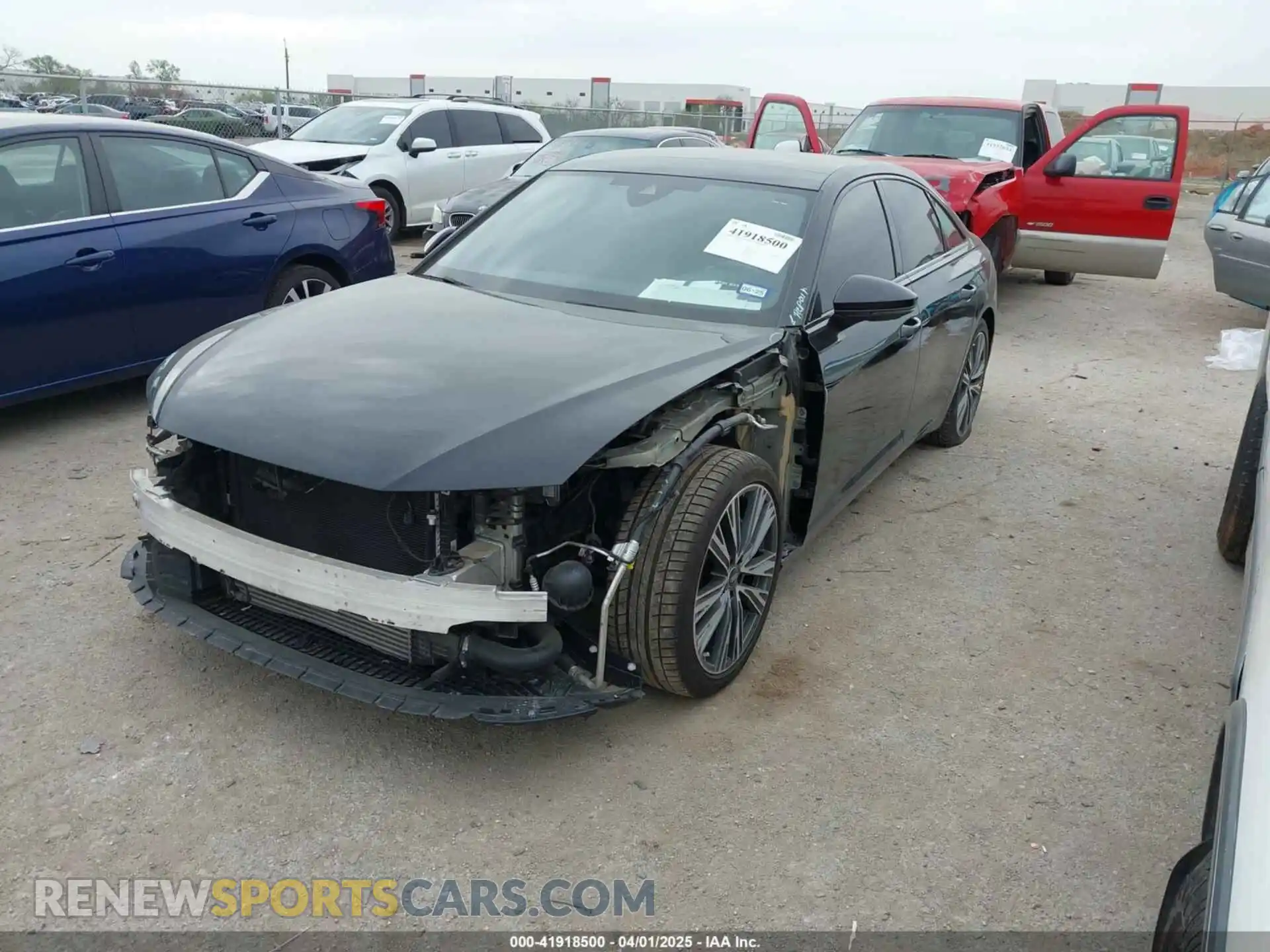 2 Photograph of a damaged car WAUD3BF2XNN040882 AUDI A6 2022