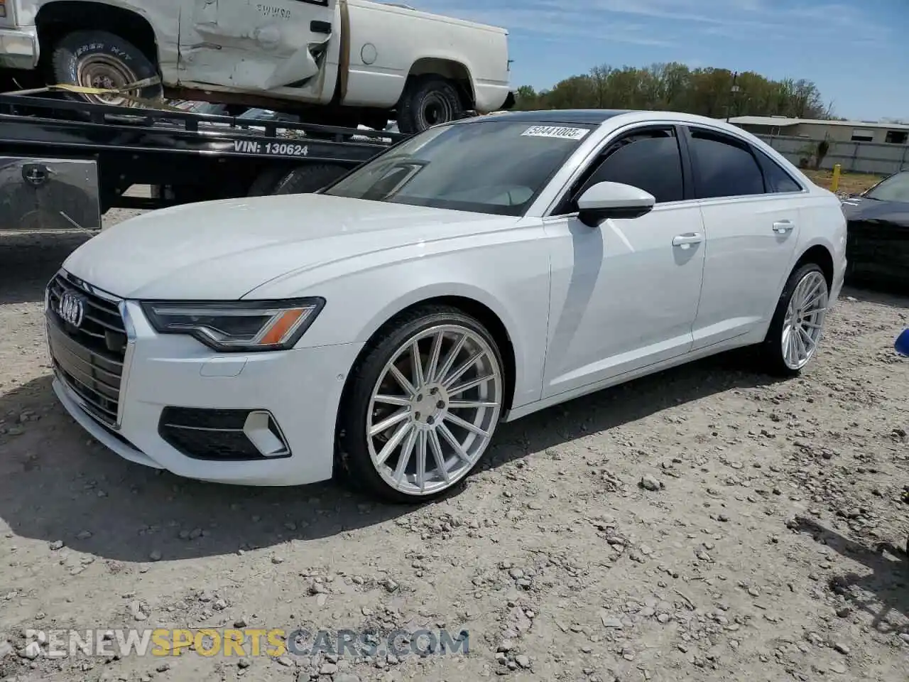 1 Photograph of a damaged car WAUE3BF23NN022485 AUDI A6 2022