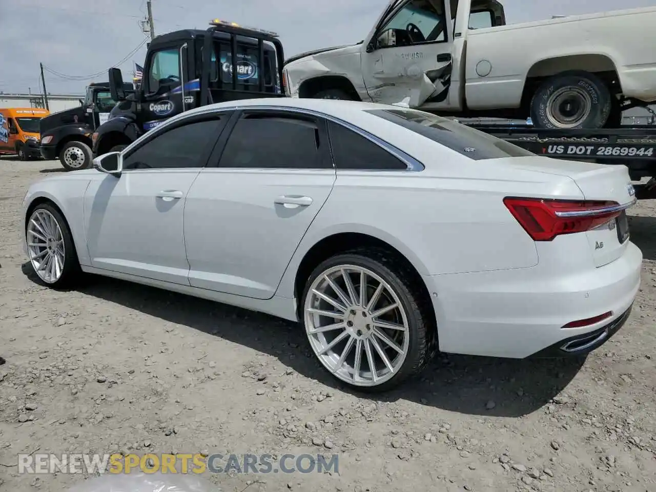 2 Photograph of a damaged car WAUE3BF23NN022485 AUDI A6 2022