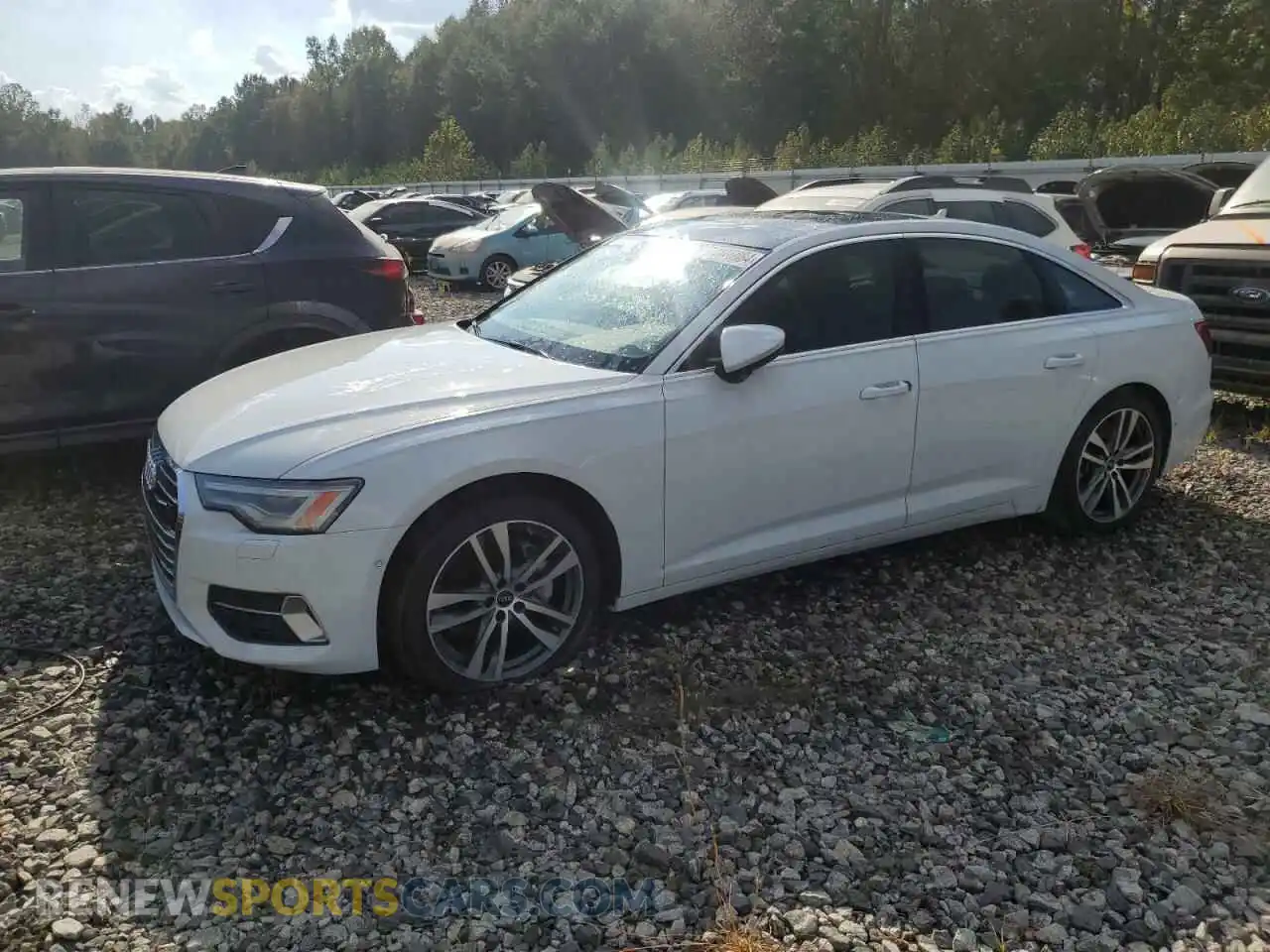1 Photograph of a damaged car WAUE3BF26NN009231 AUDI A6 2022