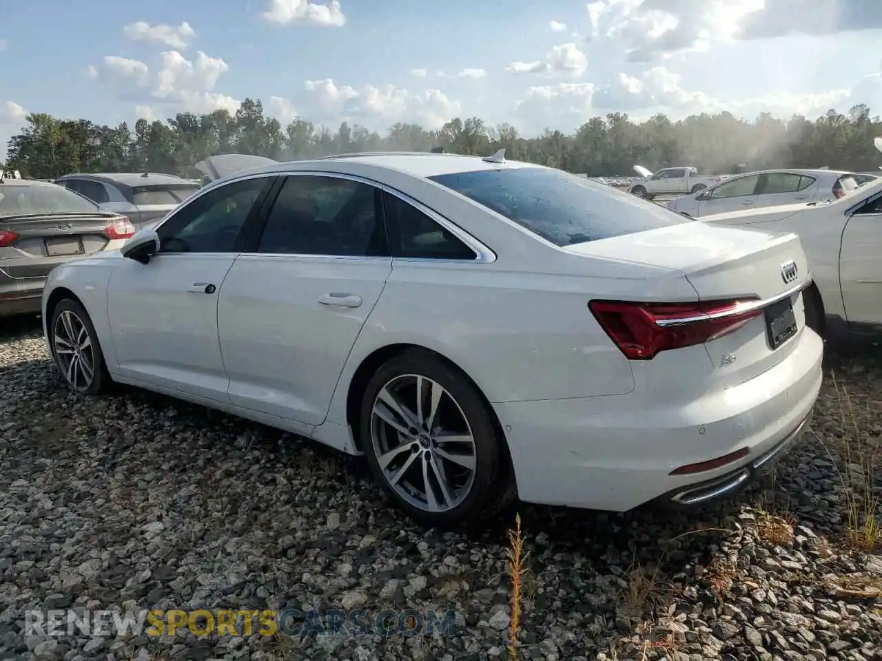 2 Photograph of a damaged car WAUE3BF26NN009231 AUDI A6 2022