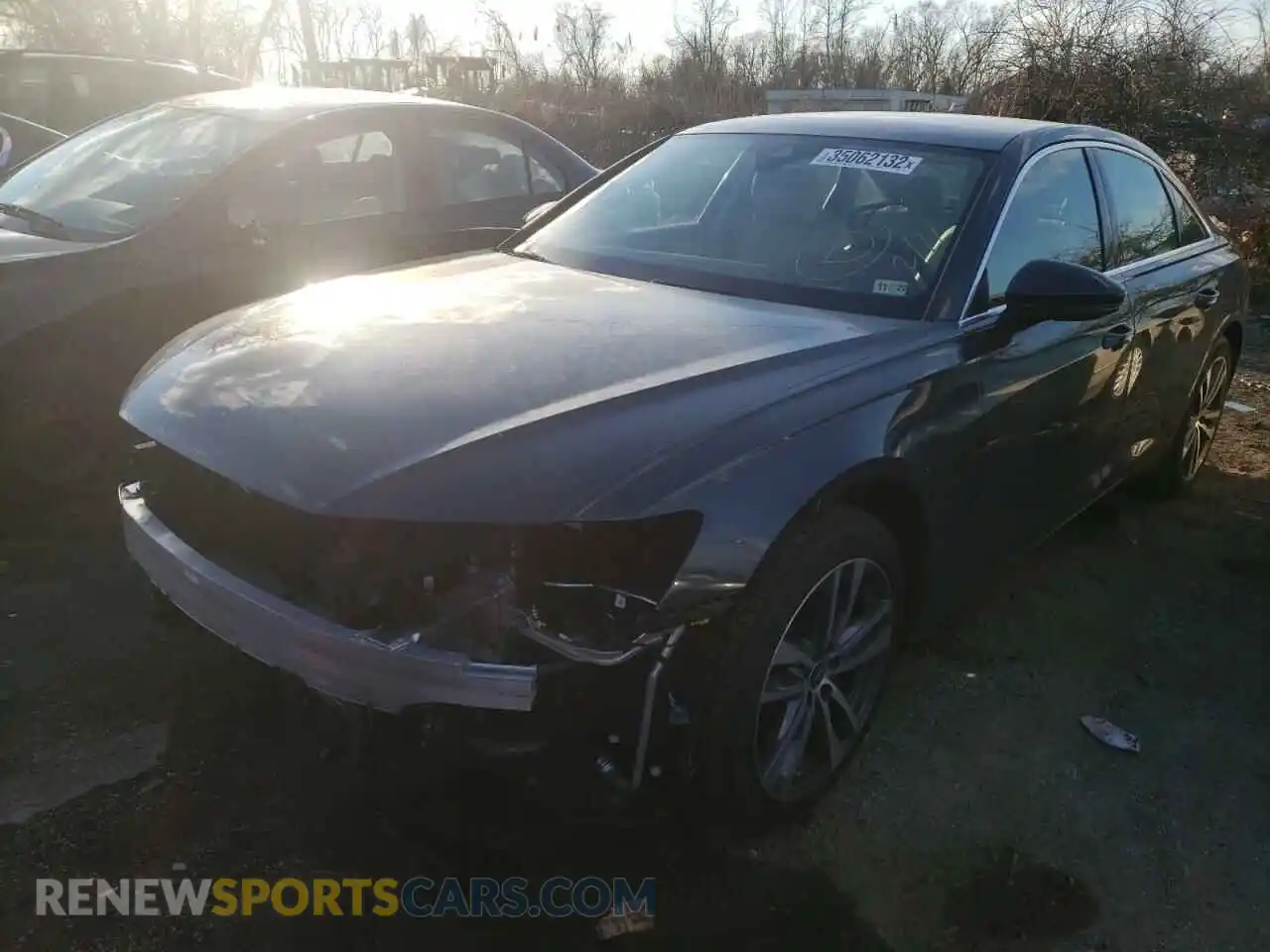 2 Photograph of a damaged car WAUE3BF26NN013991 AUDI A6 2022