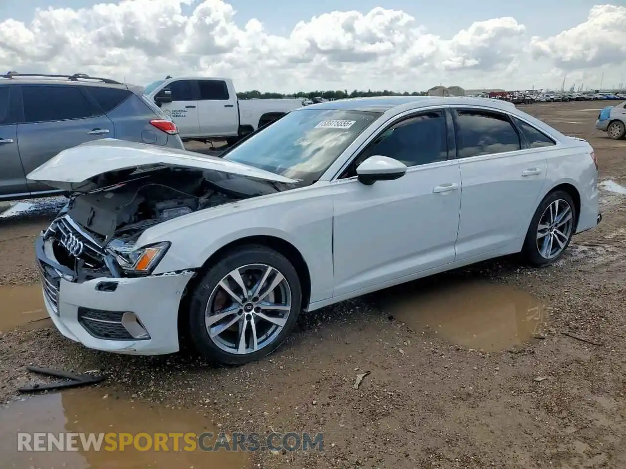 1 Photograph of a damaged car WAUE3BF2XNN063020 AUDI A6 2022