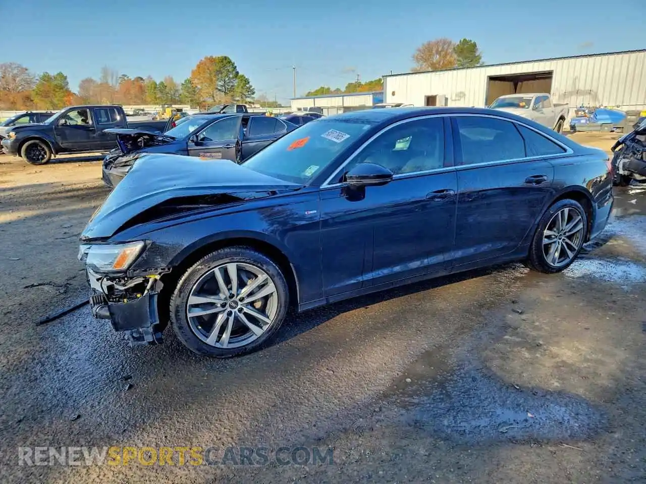 1 Photograph of a damaged car WAUL2BF24NN022828 AUDI A6 2022