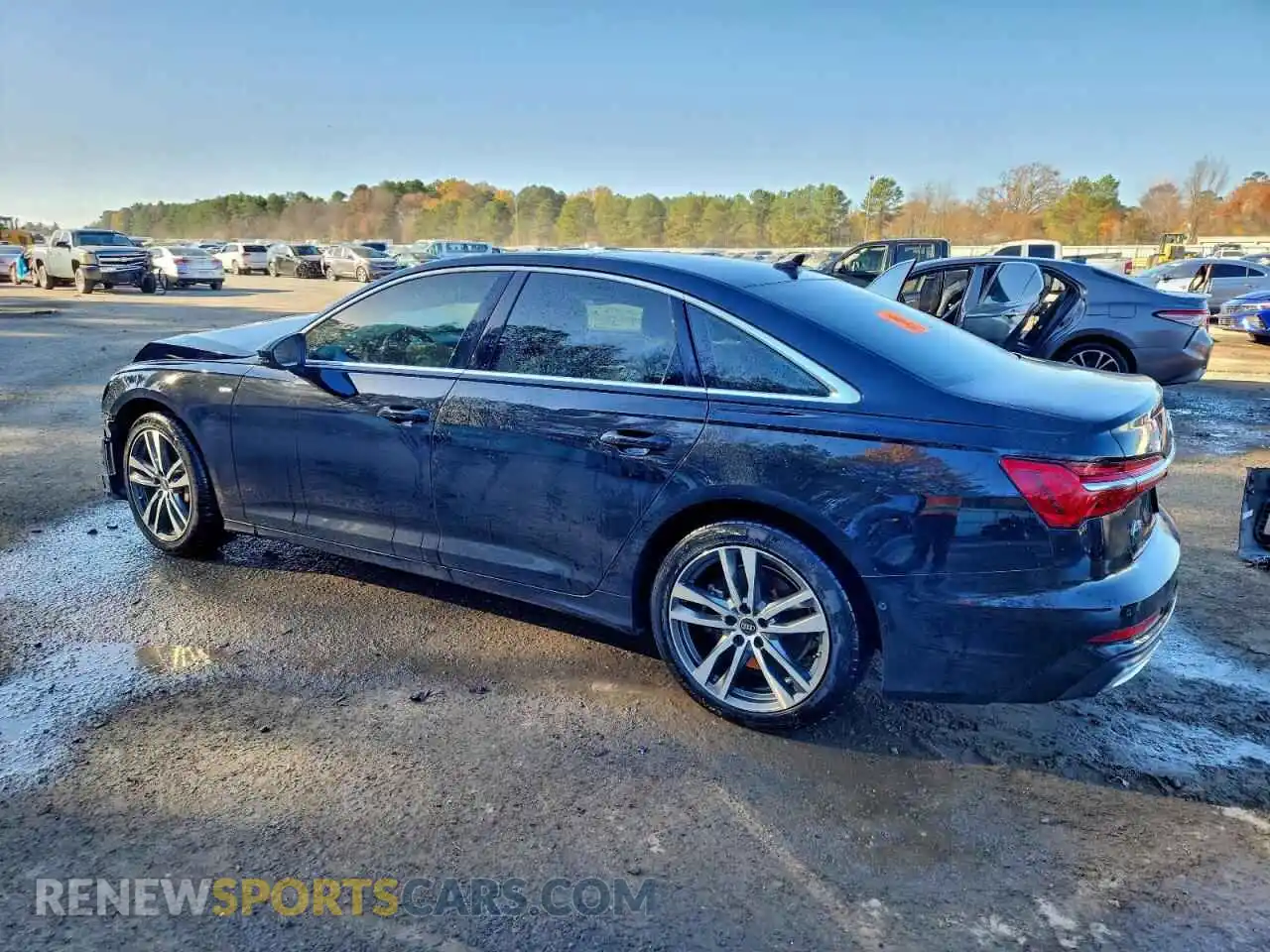 2 Photograph of a damaged car WAUL2BF24NN022828 AUDI A6 2022