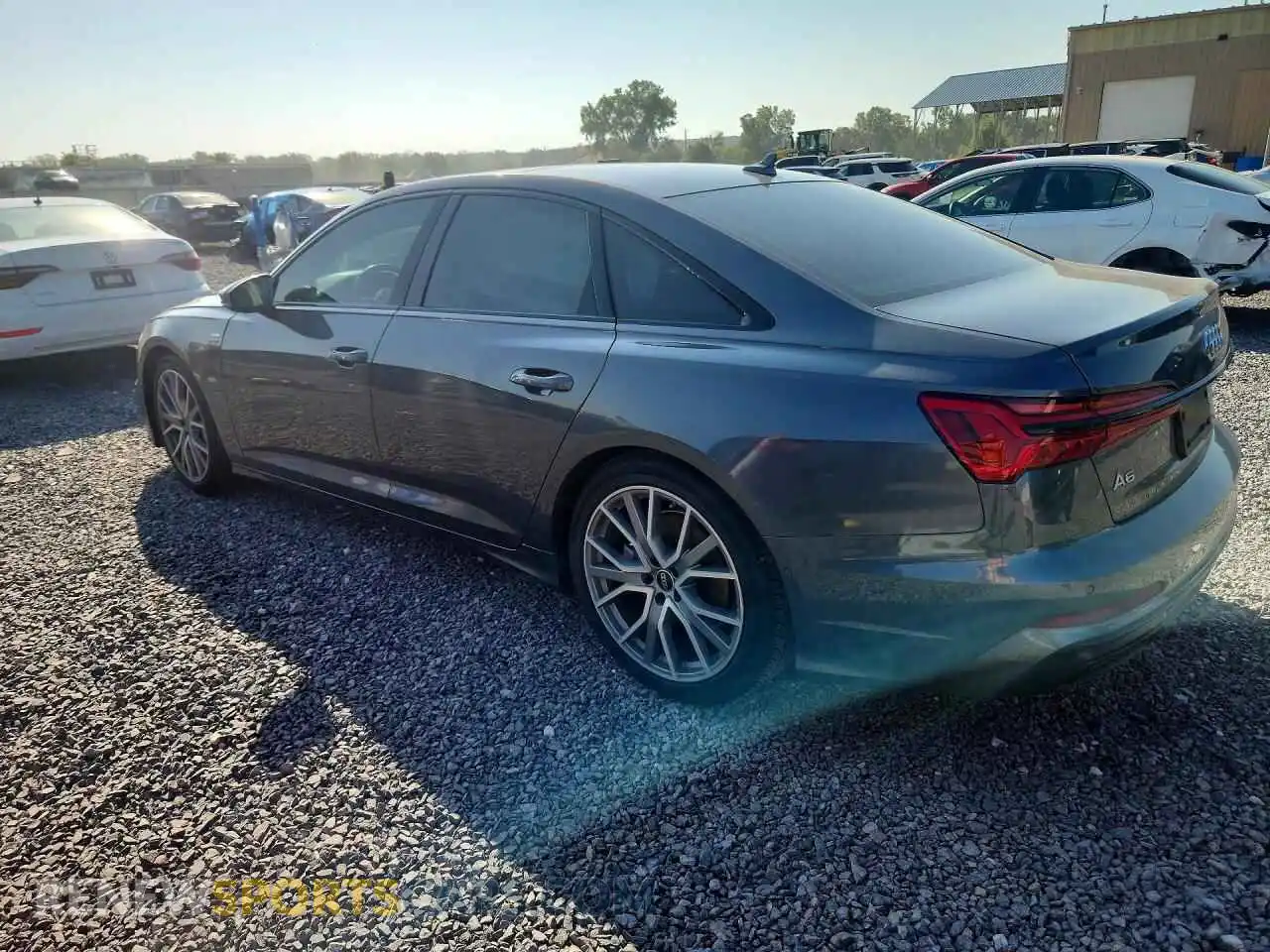 2 Photograph of a damaged car WAUM2BF29NN035479 AUDI A6 2022