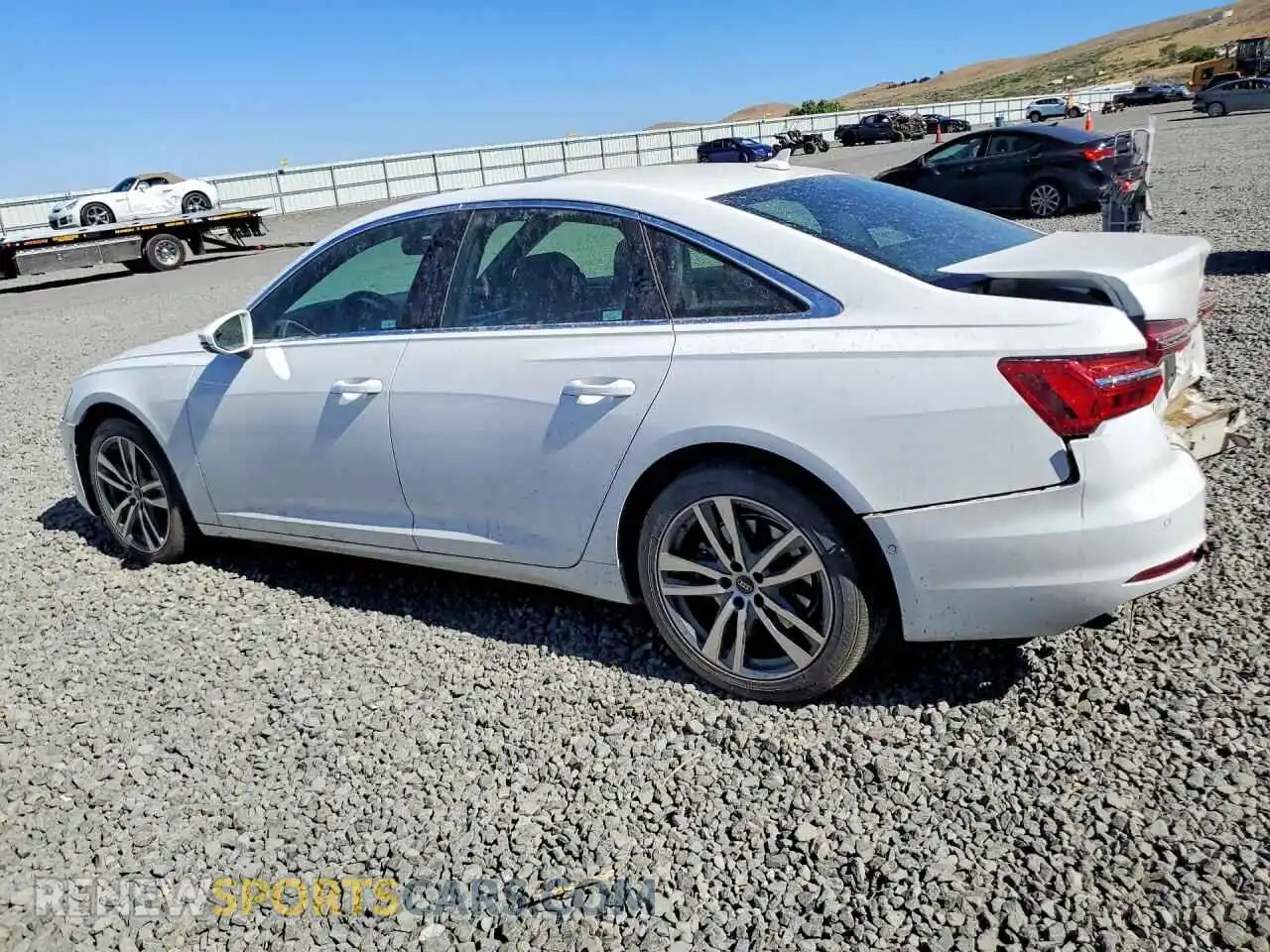2 Photograph of a damaged car WAUD3BF21PN018739 AUDI A6 2023