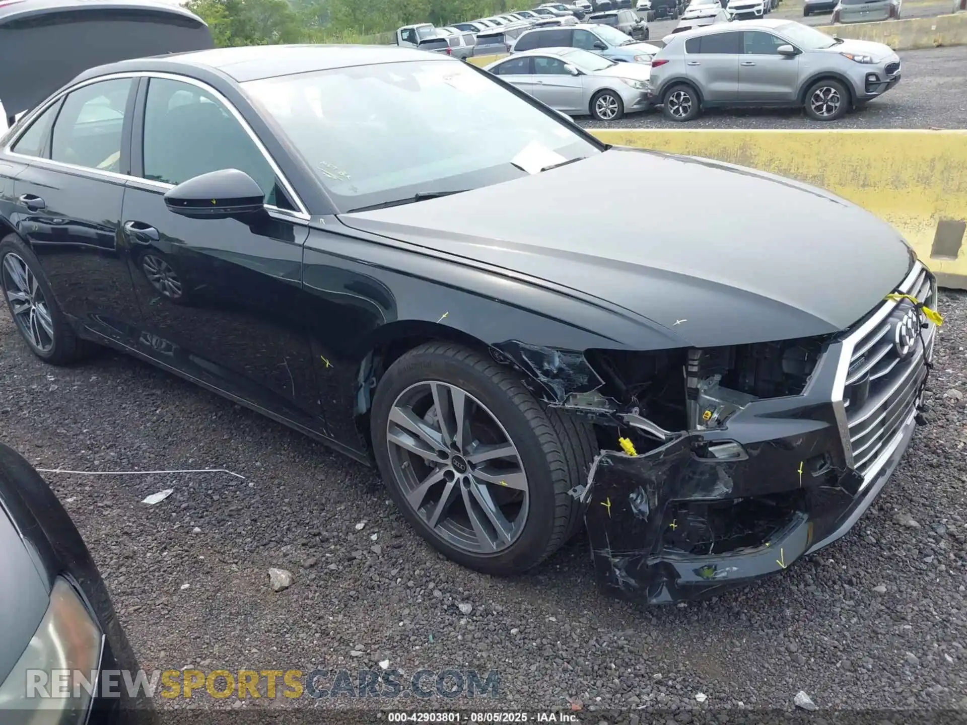 1 Photograph of a damaged car WAUD3BF24PN083276 AUDI A6 2023