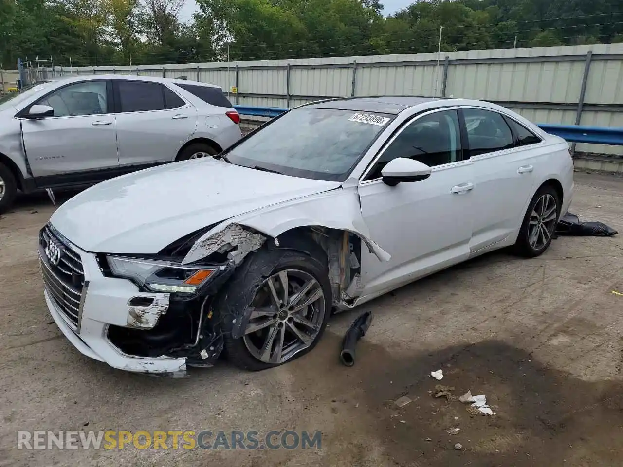1 fotografías del automóvil dañado WAUD3BF25PN021692 AUDI A6 2023