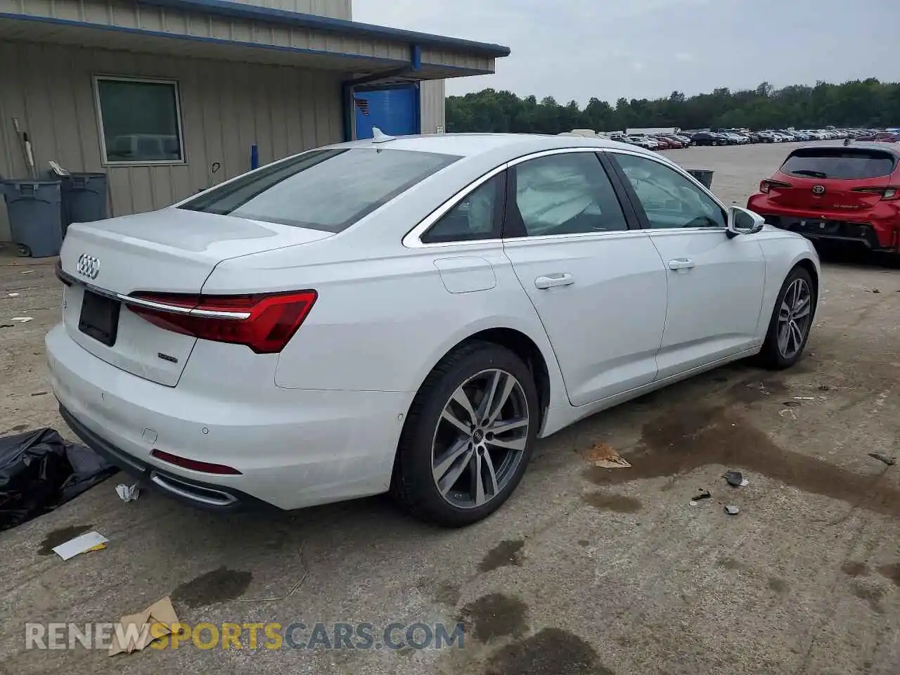 3 fotografías del automóvil dañado WAUD3BF25PN021692 AUDI A6 2023